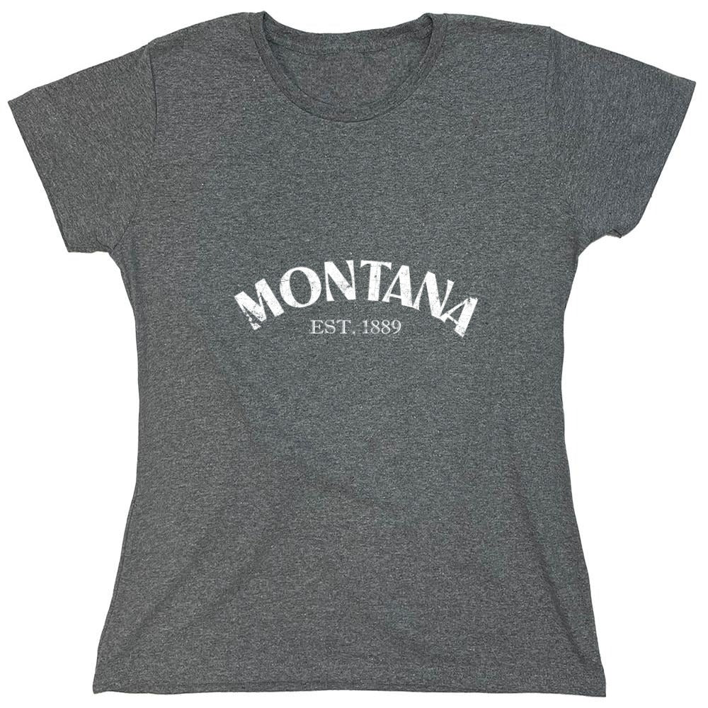 Funny T-Shirts design "Montana Est. 1889 T-Shirt"