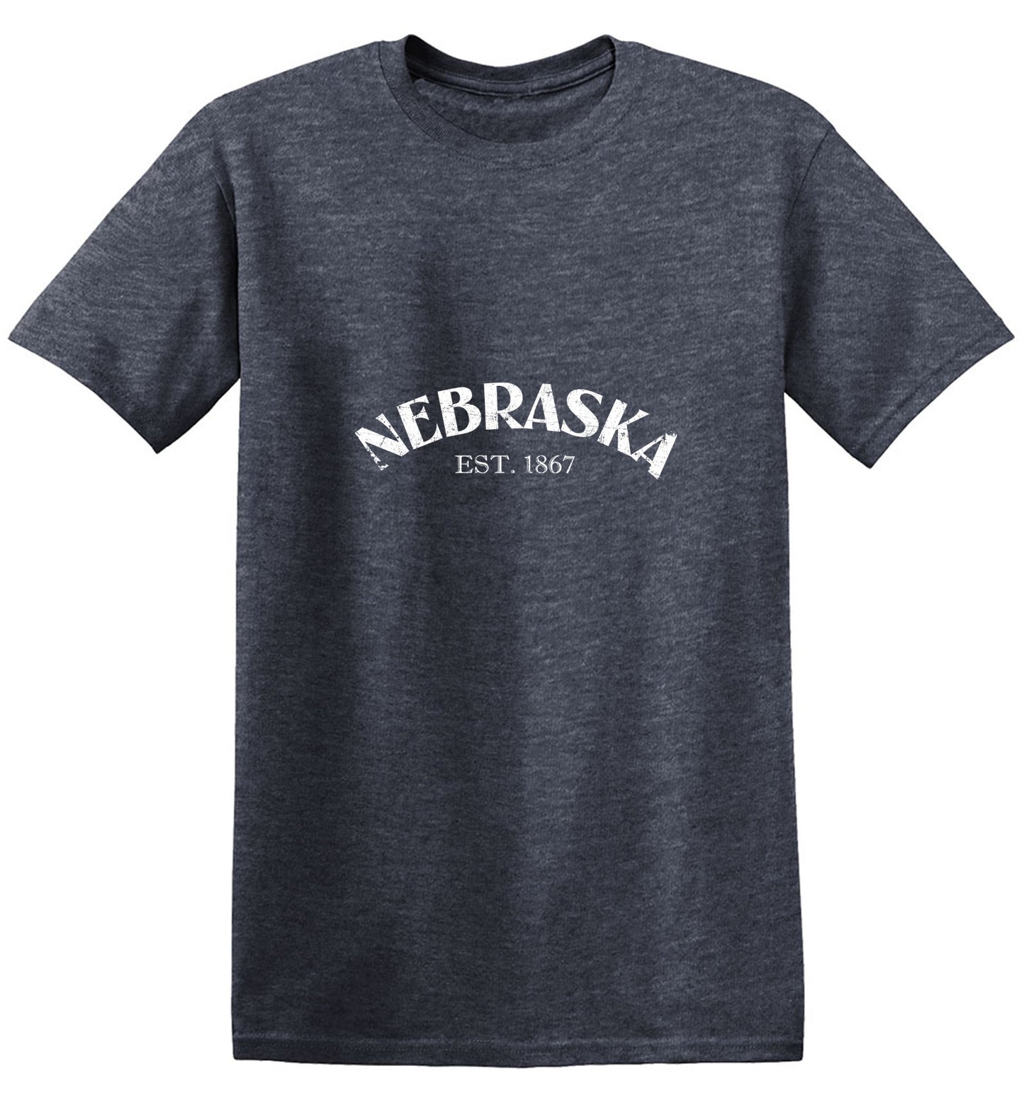 Funny T-Shirts design "Nebraska Est. 1867 T-Shirt"