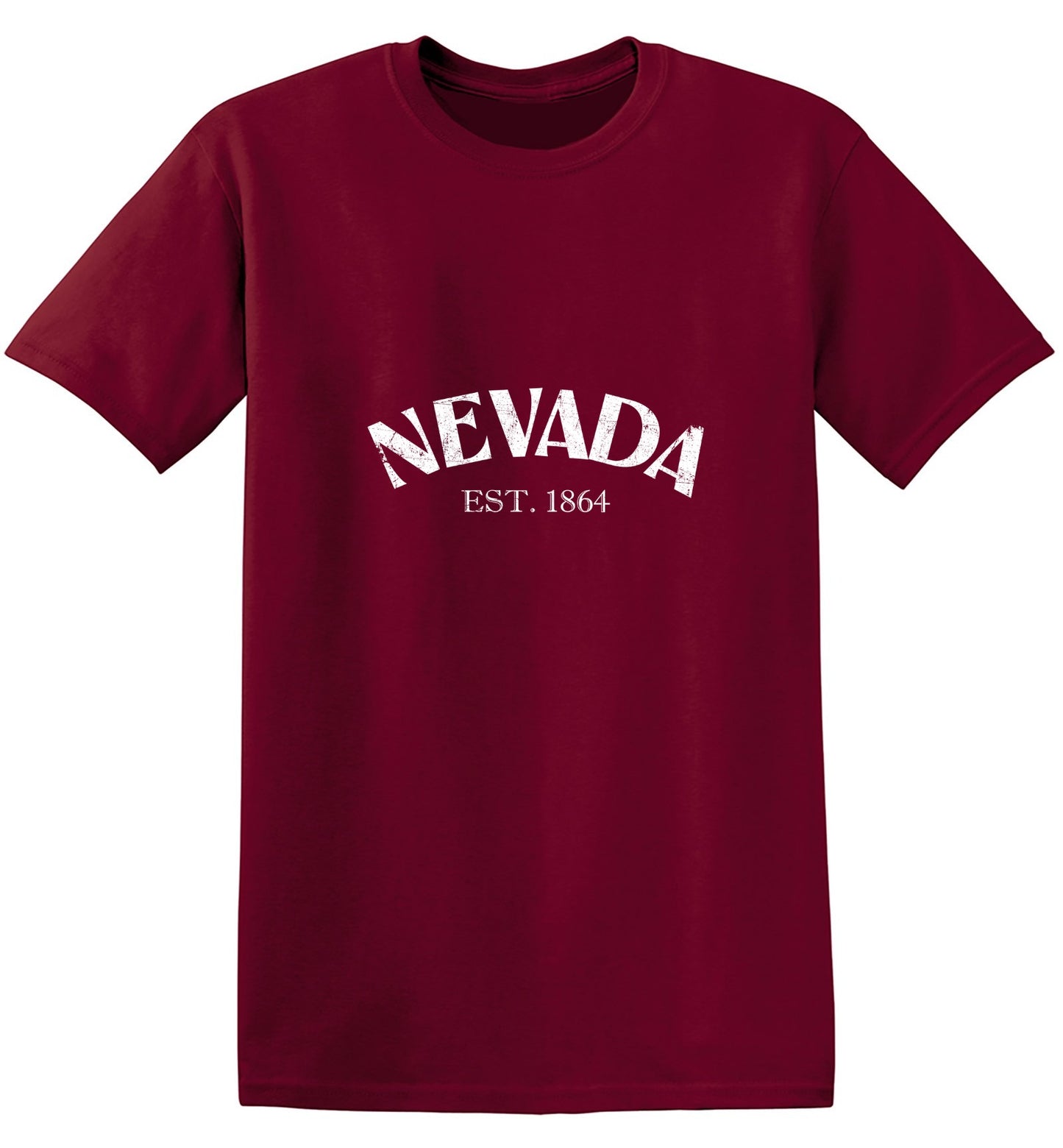 Funny T-Shirts design "Nevada Est. 1864 T-Shirt"