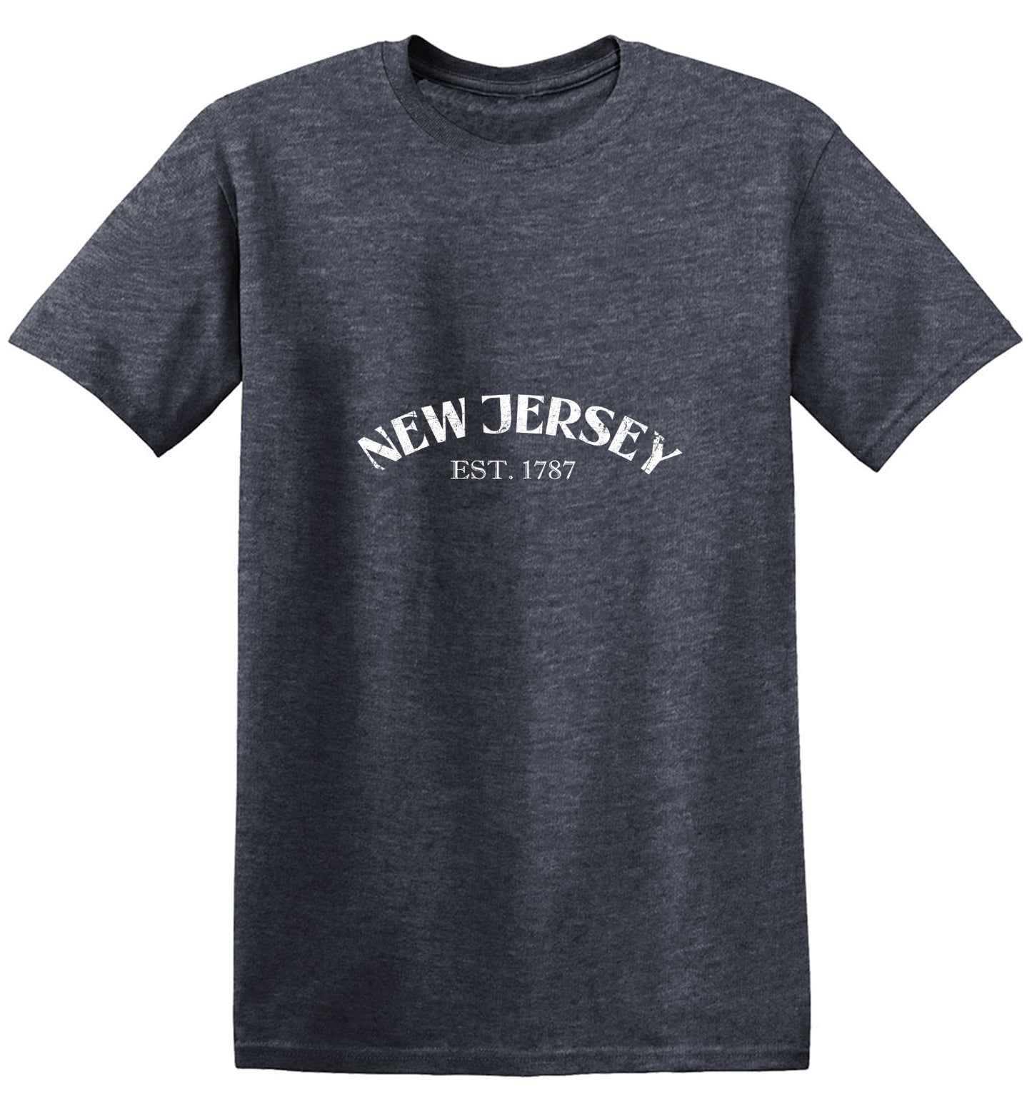 Funny T-Shirts design "New Jersey Est. 1787 T-Shirt"