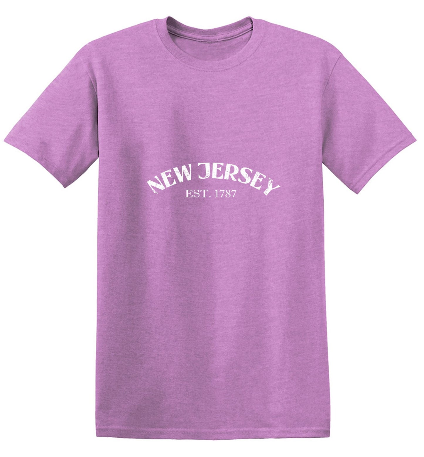 Funny T-Shirts design "New Jersey Est. 1787 T-Shirt"
