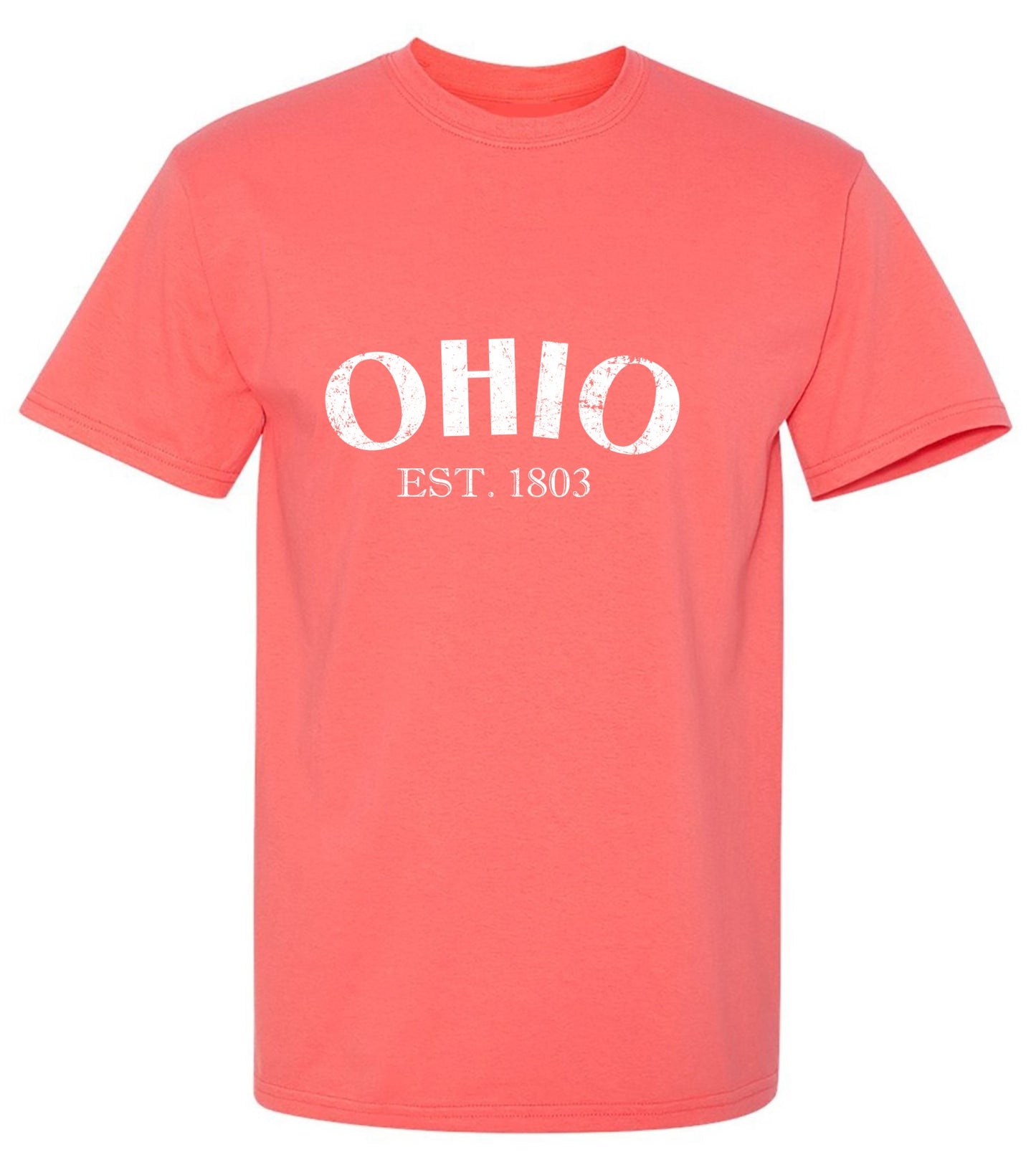 Funny T-Shirts design "Ohio Est. 1803 T-Shirt"