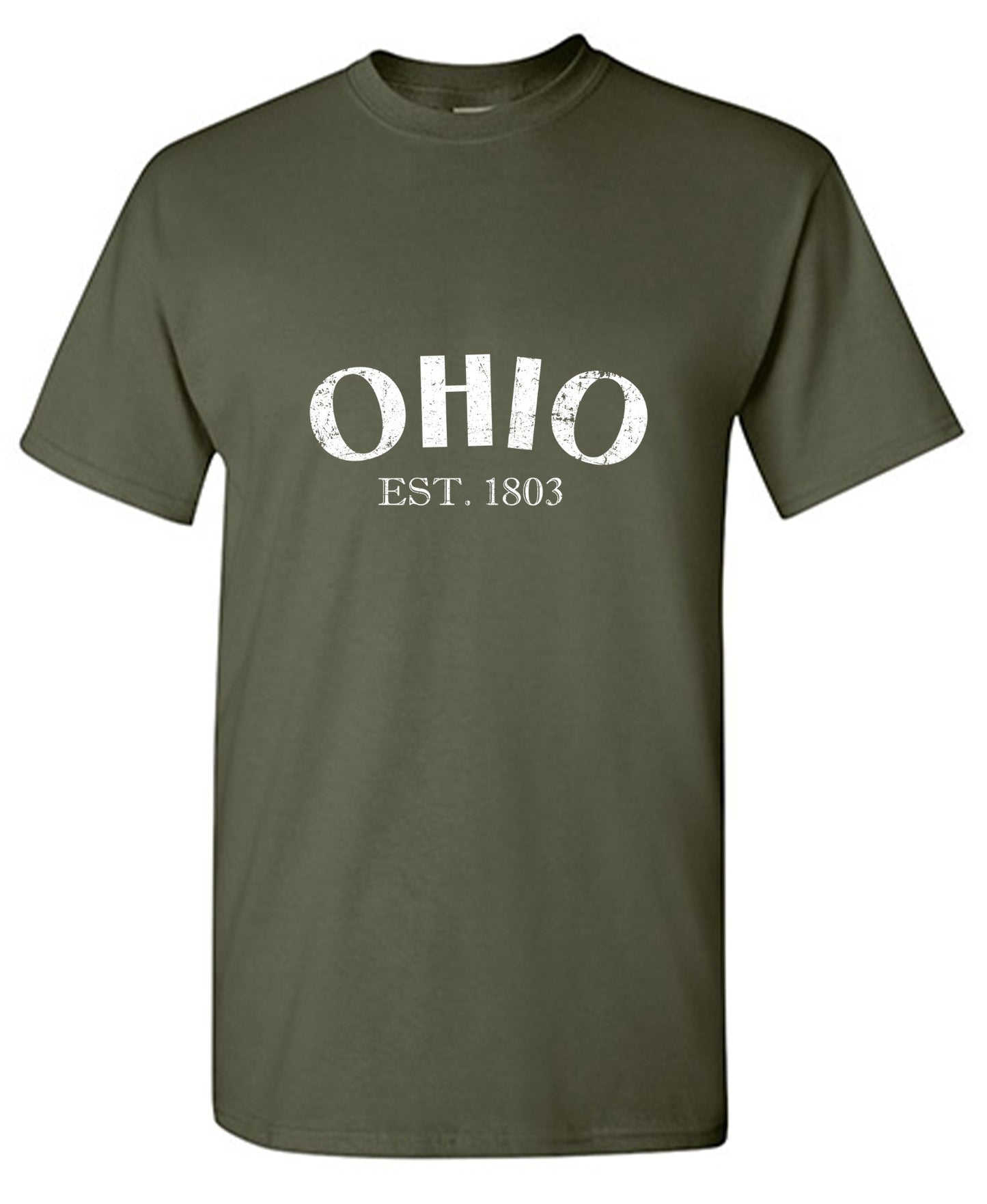 Funny T-Shirts design "Ohio Est. 1803 T-Shirt"