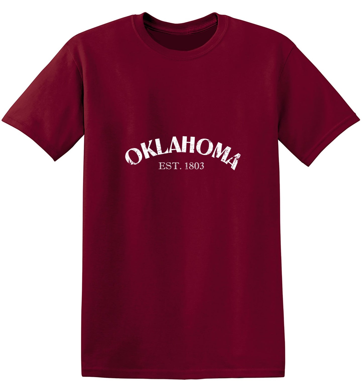 Funny T-Shirts design "Oklahoma Est. 1803 T-Shirt"