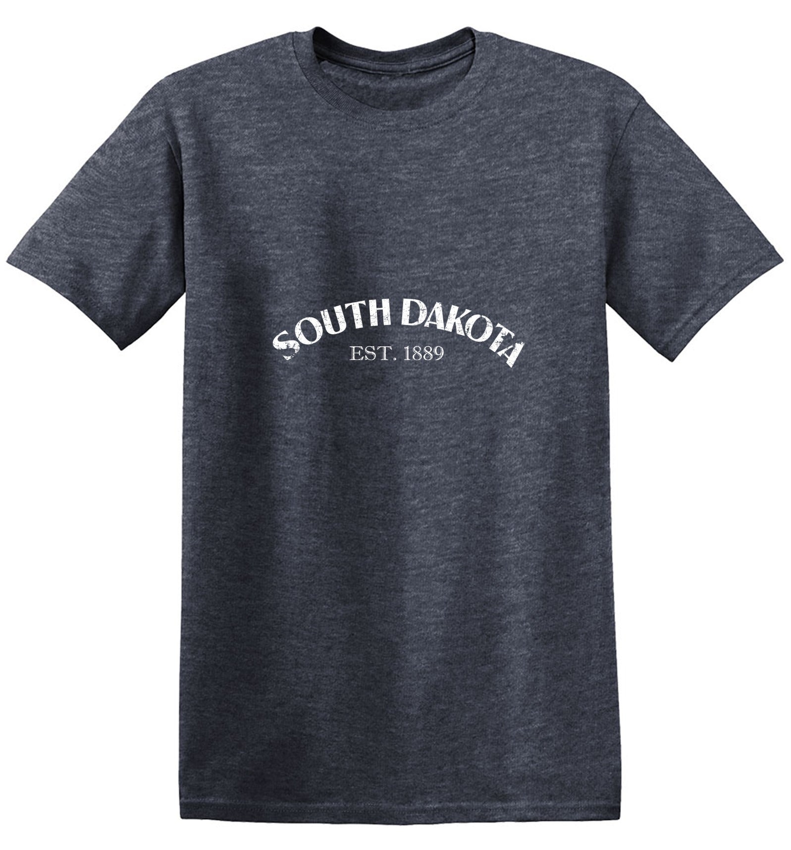 Funny T-Shirts design "South Dakota Est. 1889 T-Shirt"