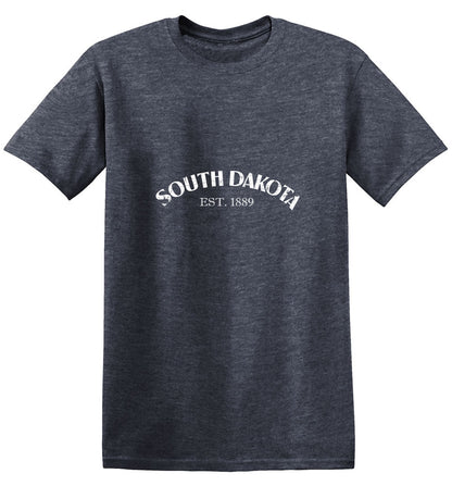 Funny T-Shirts design "South Dakota Est. 1889 T-Shirt"