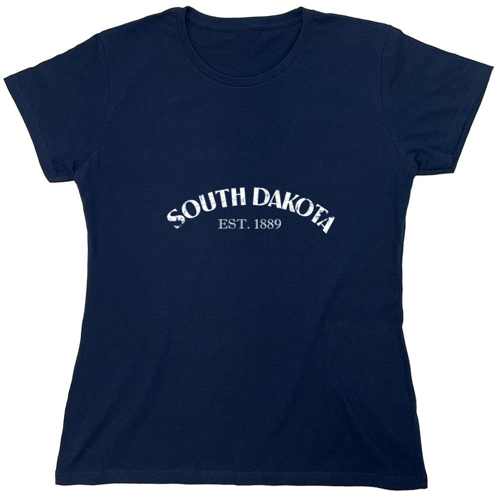 Funny T-Shirts design "South Dakota Est. 1889 T-Shirt"