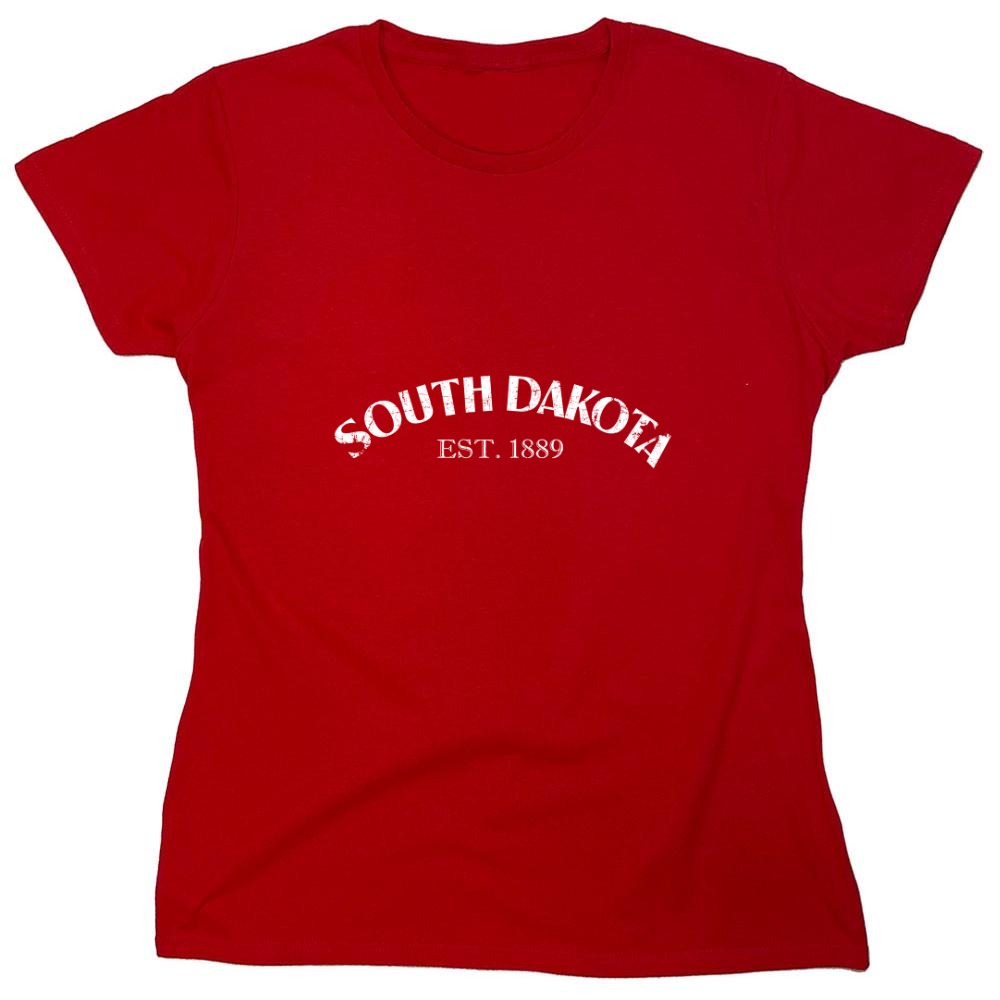 Funny T-Shirts design "South Dakota Est. 1889 T-Shirt"