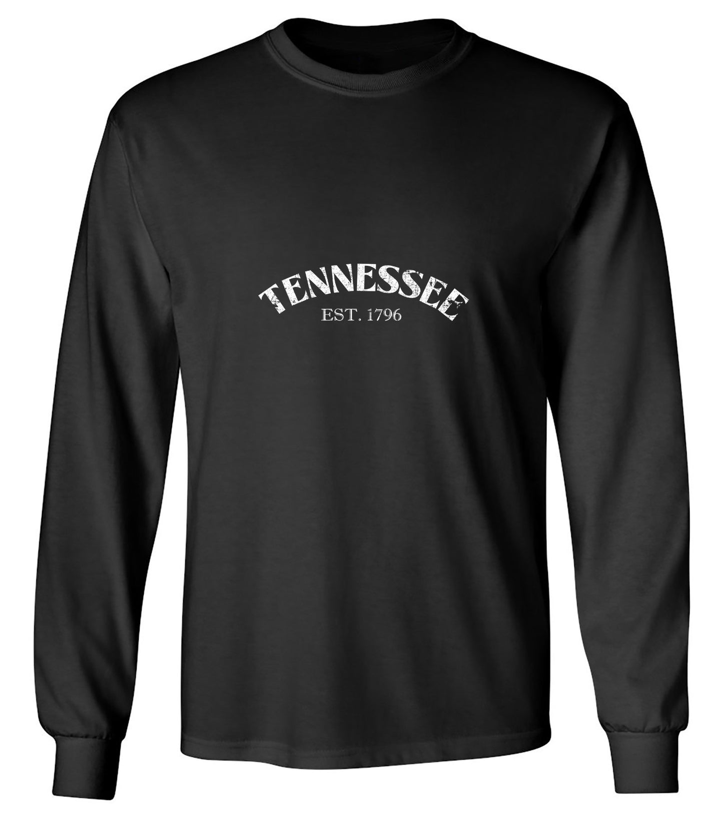 Funny T-Shirts design "Tennessee Est. 1796 T-Shirt - Long Sleeve"
