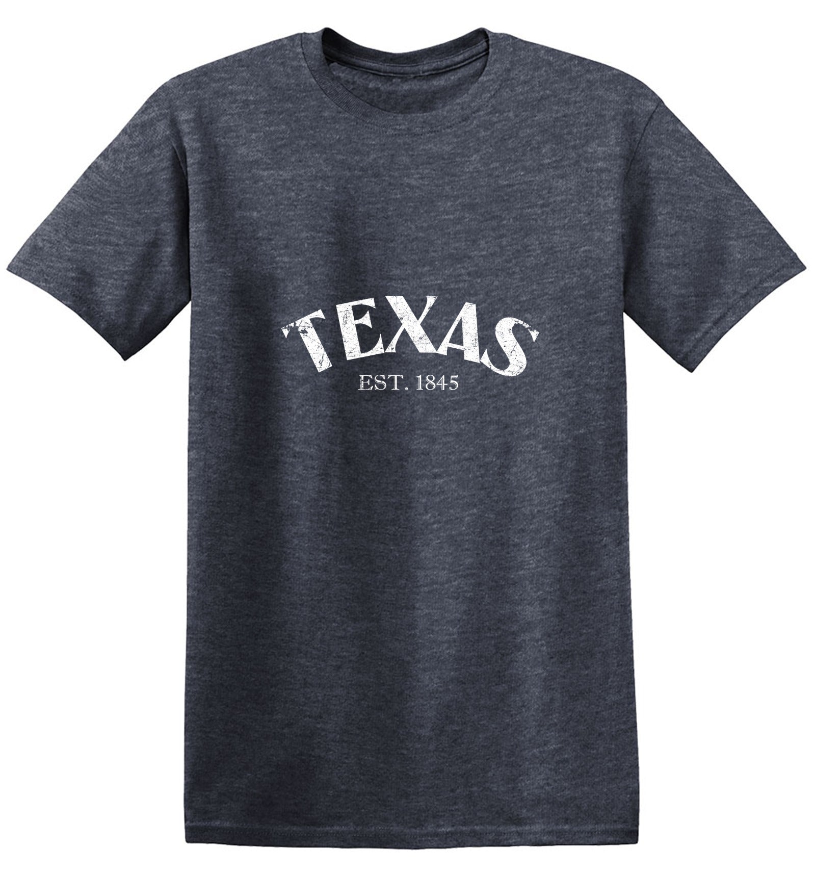 Funny T-Shirts design "Texas Est. 1845 T-Shirt"