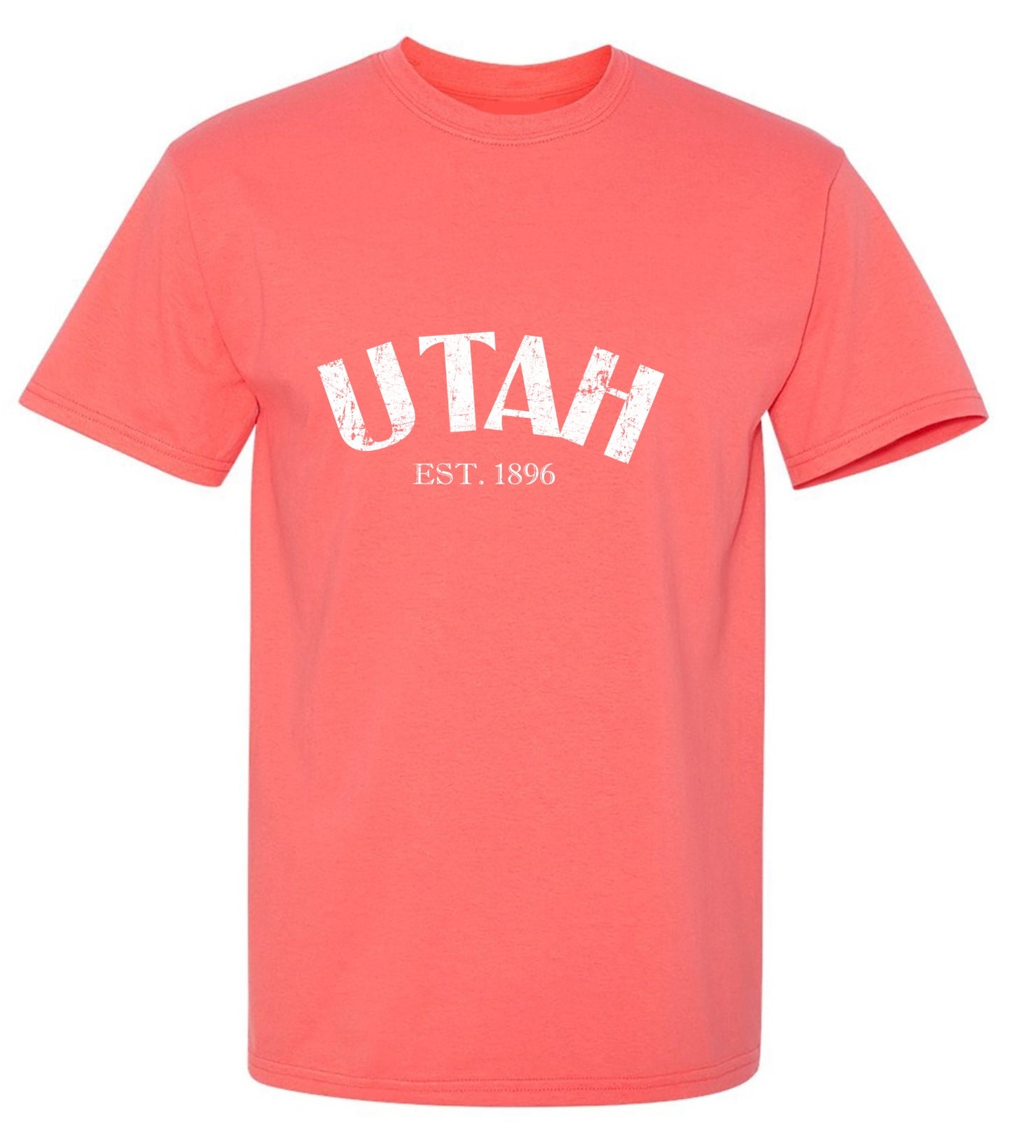 Funny T-Shirts design "Utah Est. 1896 T-Shirt"