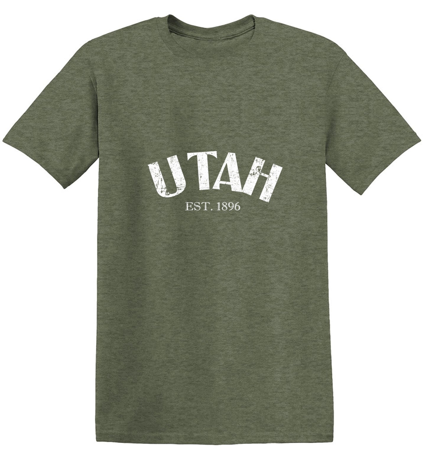 Funny T-Shirts design "Utah Est. 1896 T-Shirt"