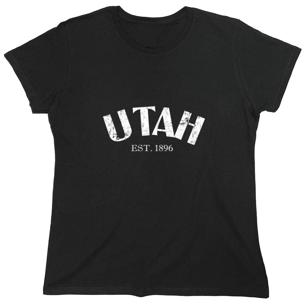 Funny T-Shirts design "Utah Est. 1896 T-Shirt"