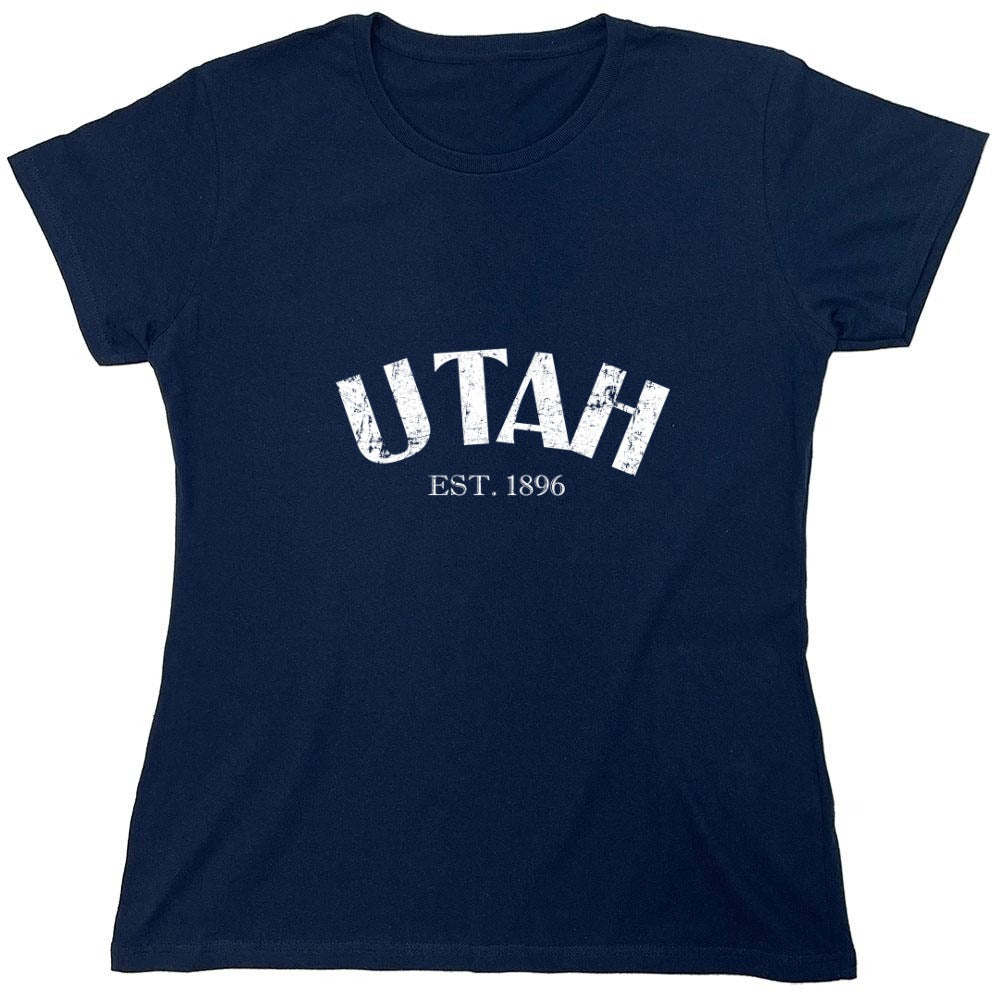 Funny T-Shirts design "Utah Est. 1896 T-Shirt"