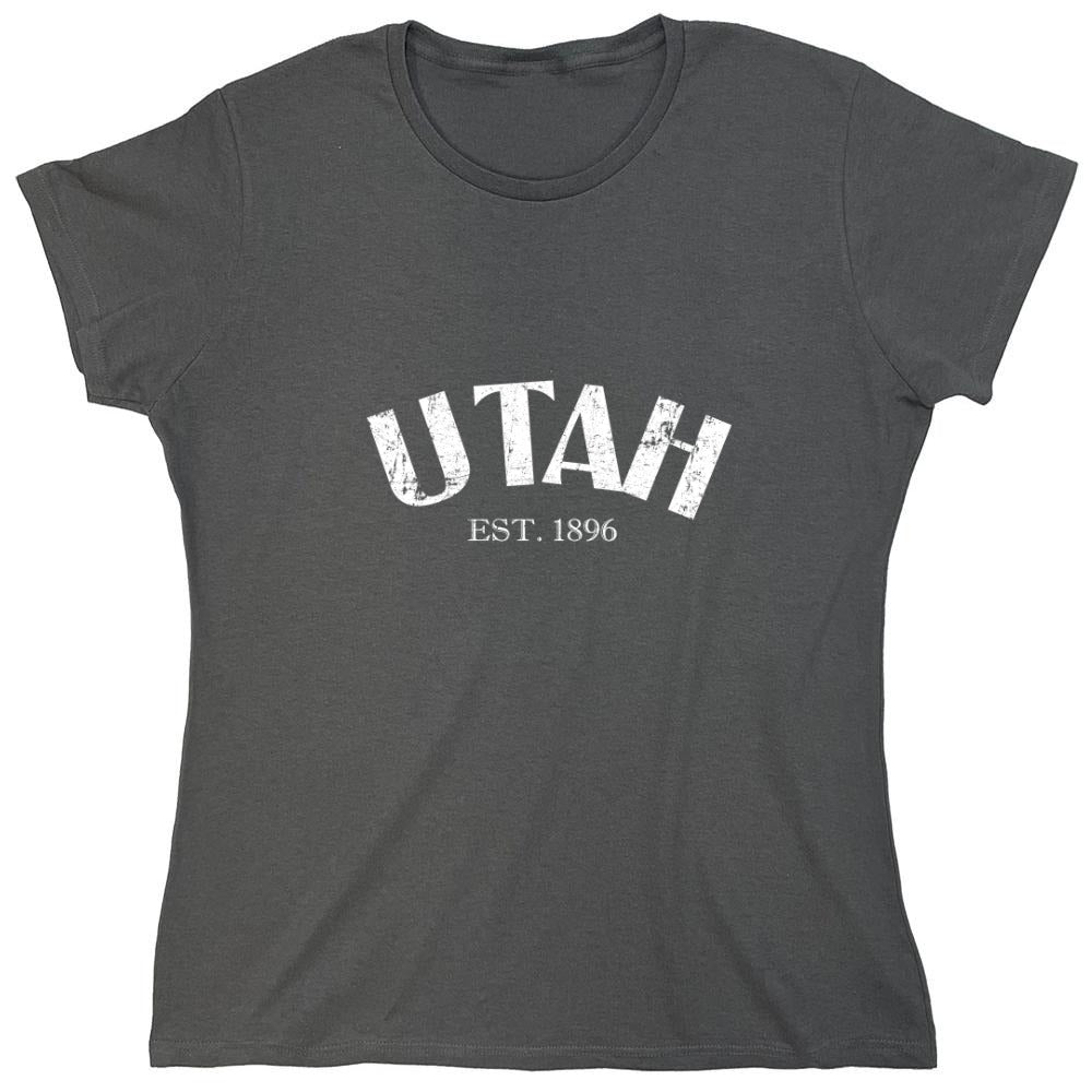 Funny T-Shirts design "Utah Est. 1896 T-Shirt"