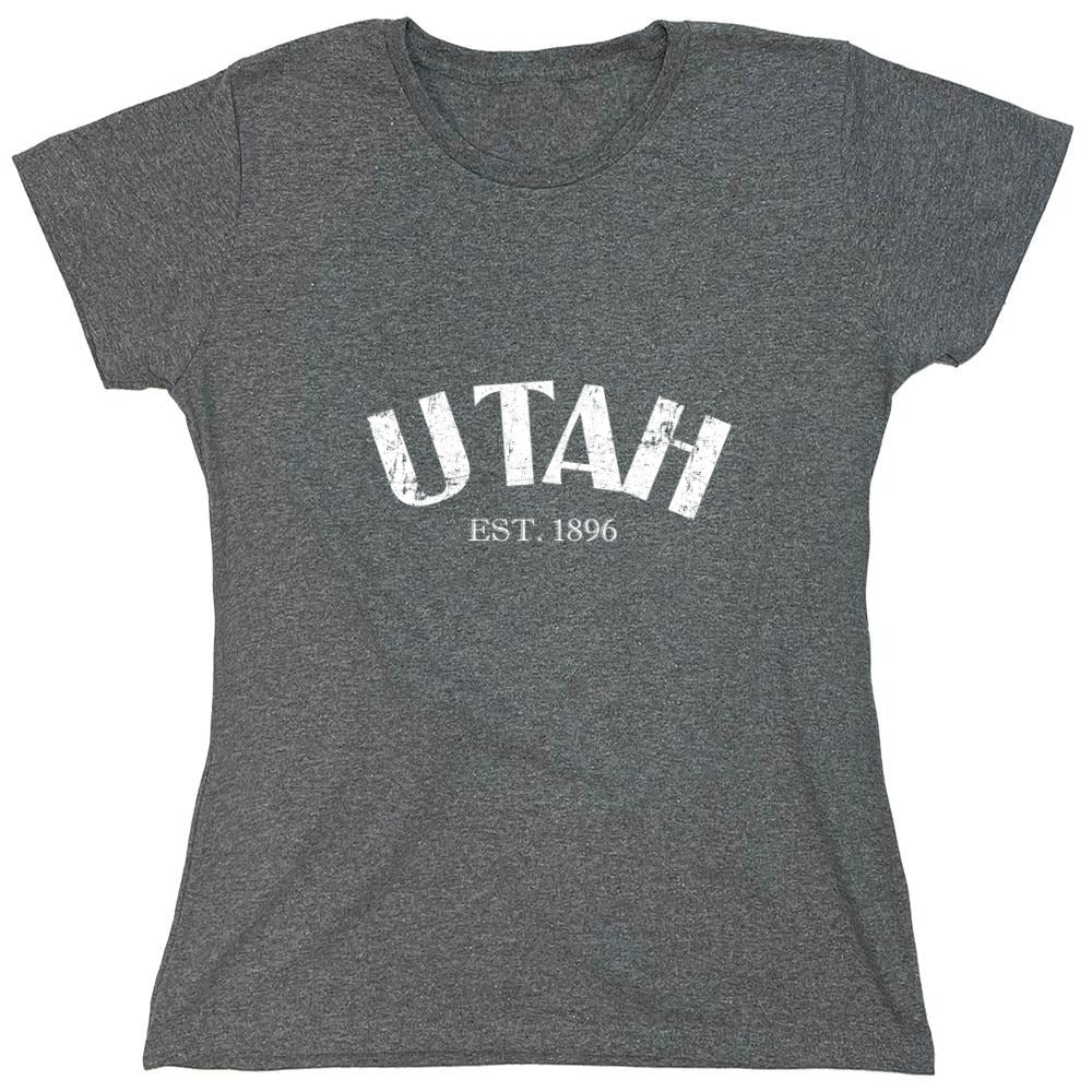 Funny T-Shirts design "Utah Est. 1896 T-Shirt"