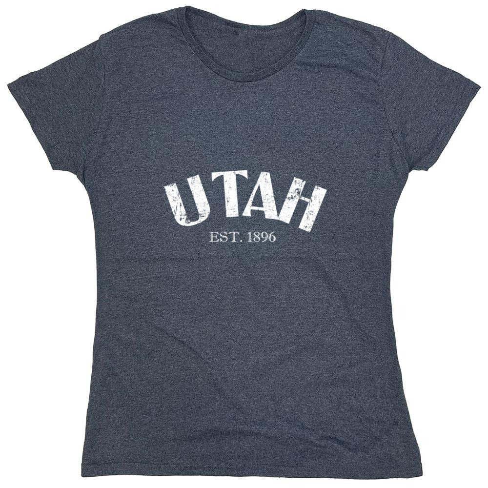 Funny T-Shirts design "Utah Est. 1896 T-Shirt"
