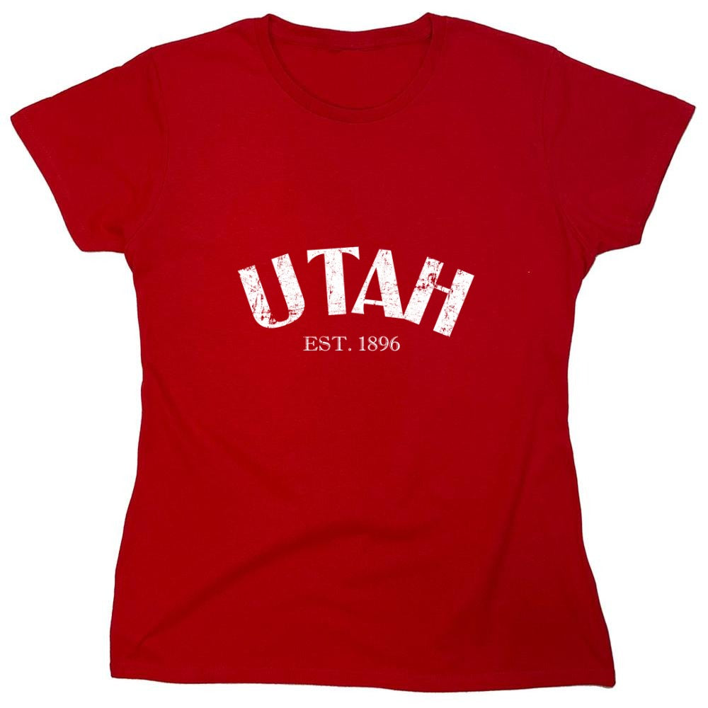 Funny T-Shirts design "Utah Est. 1896 T-Shirt"