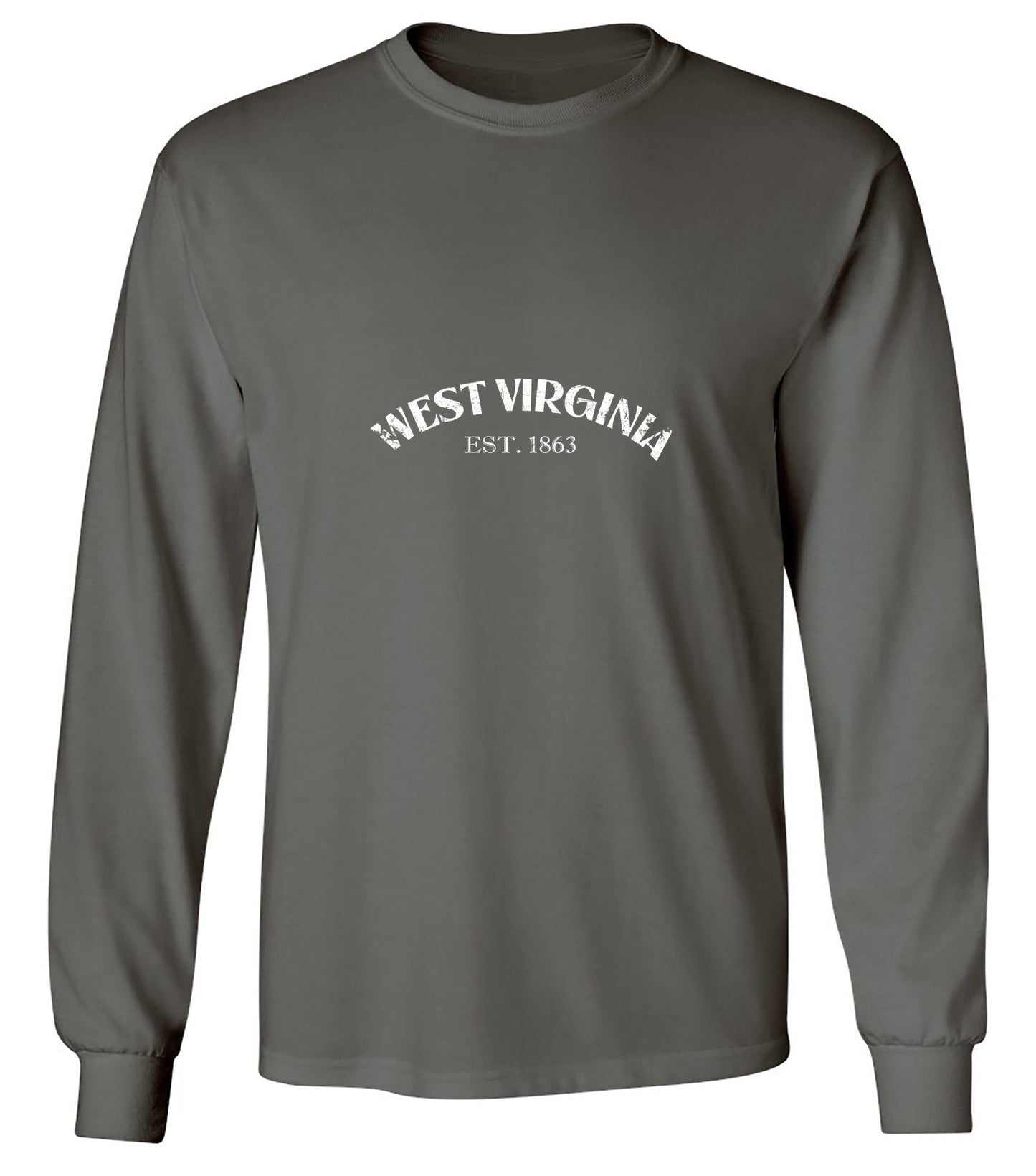 Funny T-Shirts design "West Virginia Est. 1863 T-Shirt"