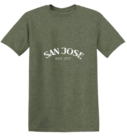 Funny T-Shirts design "San Jose Est. 1777 T-Shirt"