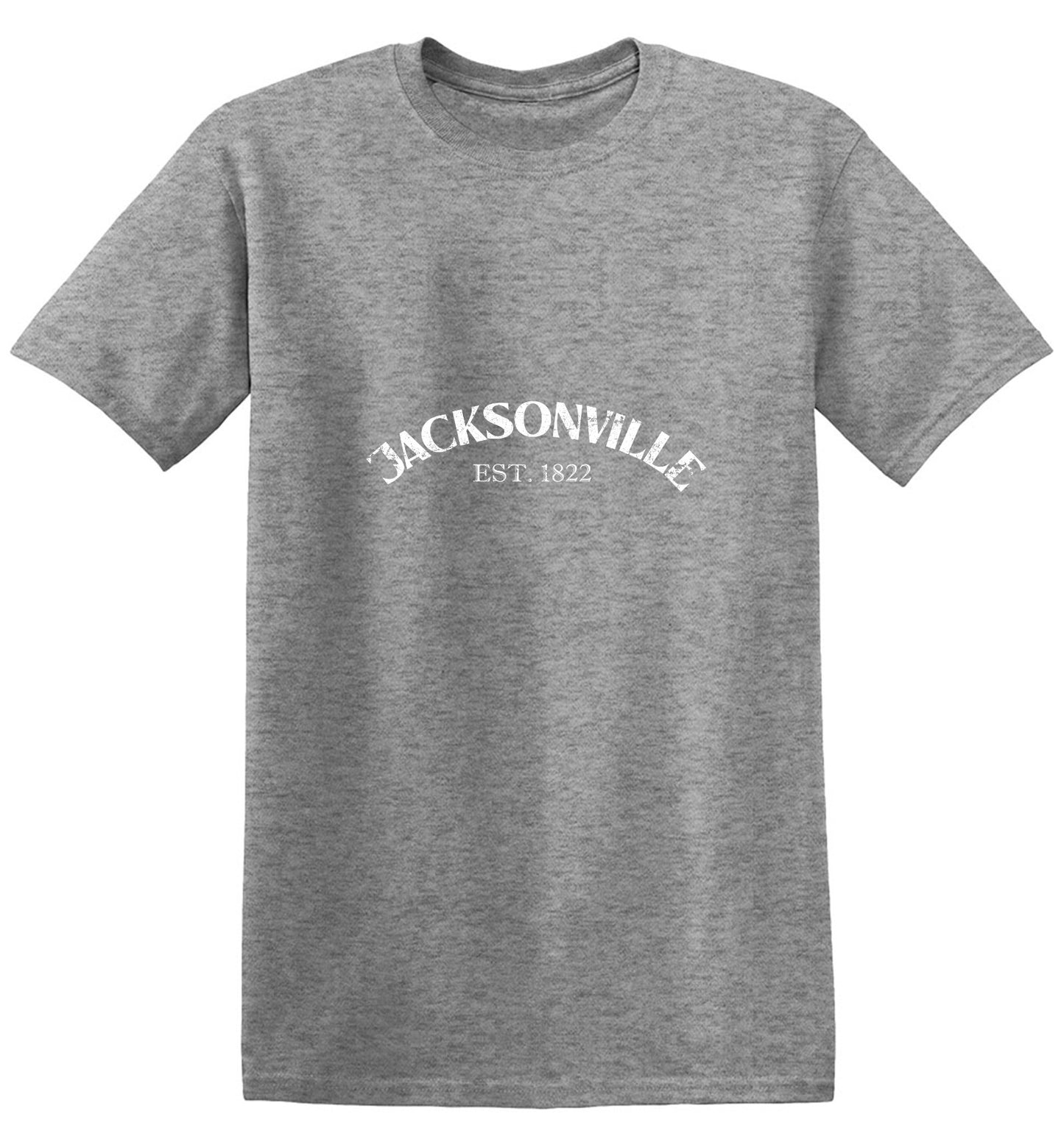 Funny T-Shirts design "Jacksonville Est. 1822 T-Shirt - Tall Tee"