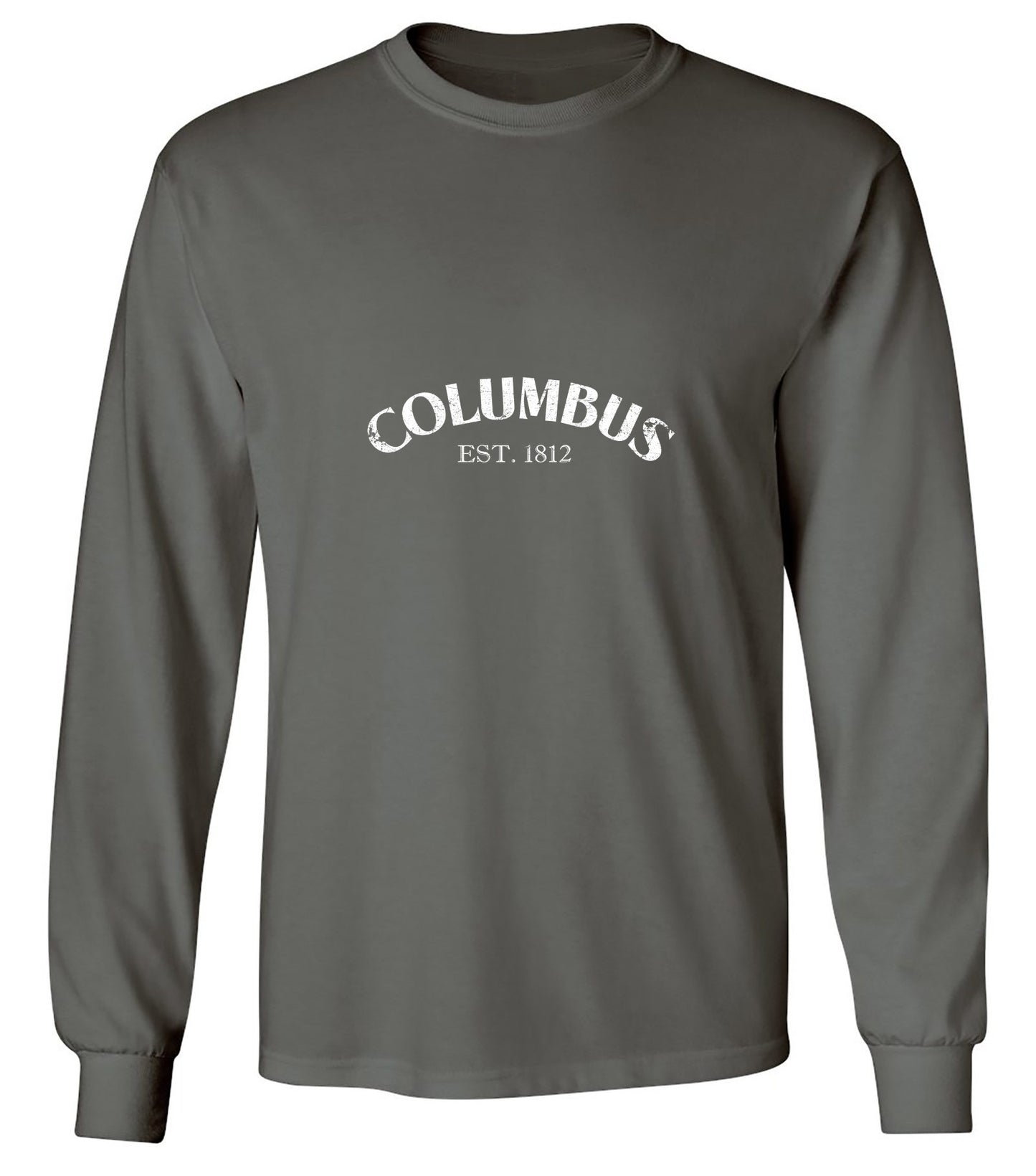 Funny T-Shirts design "Columbus Est. 1812 T-Shirt - Long Sleeve"