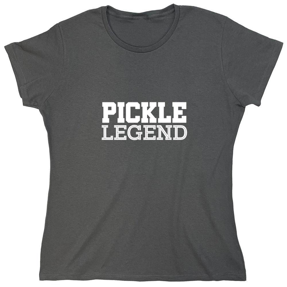Funny T-Shirts design "Pickle Legend T-Shirt - Womens"