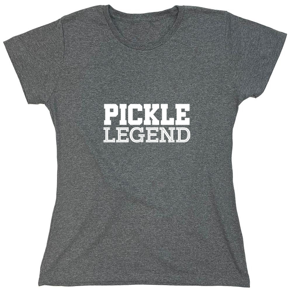 Funny T-Shirts design "Pickle Legend T-Shirt - Womens"