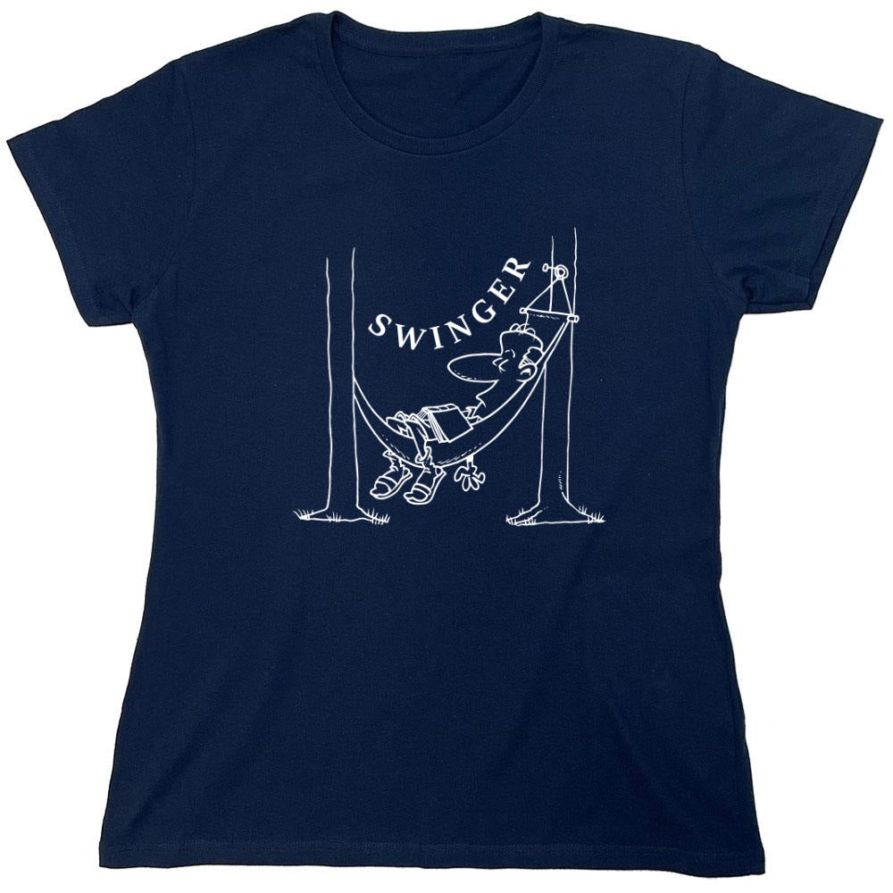 Funny T-Shirts design "Swinger T Shirt - Womens"
