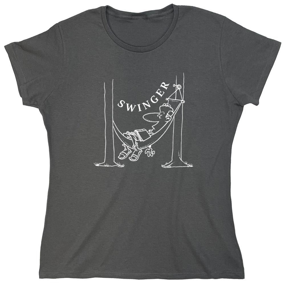 Funny T-Shirts design "Swinger T Shirt - Womens"