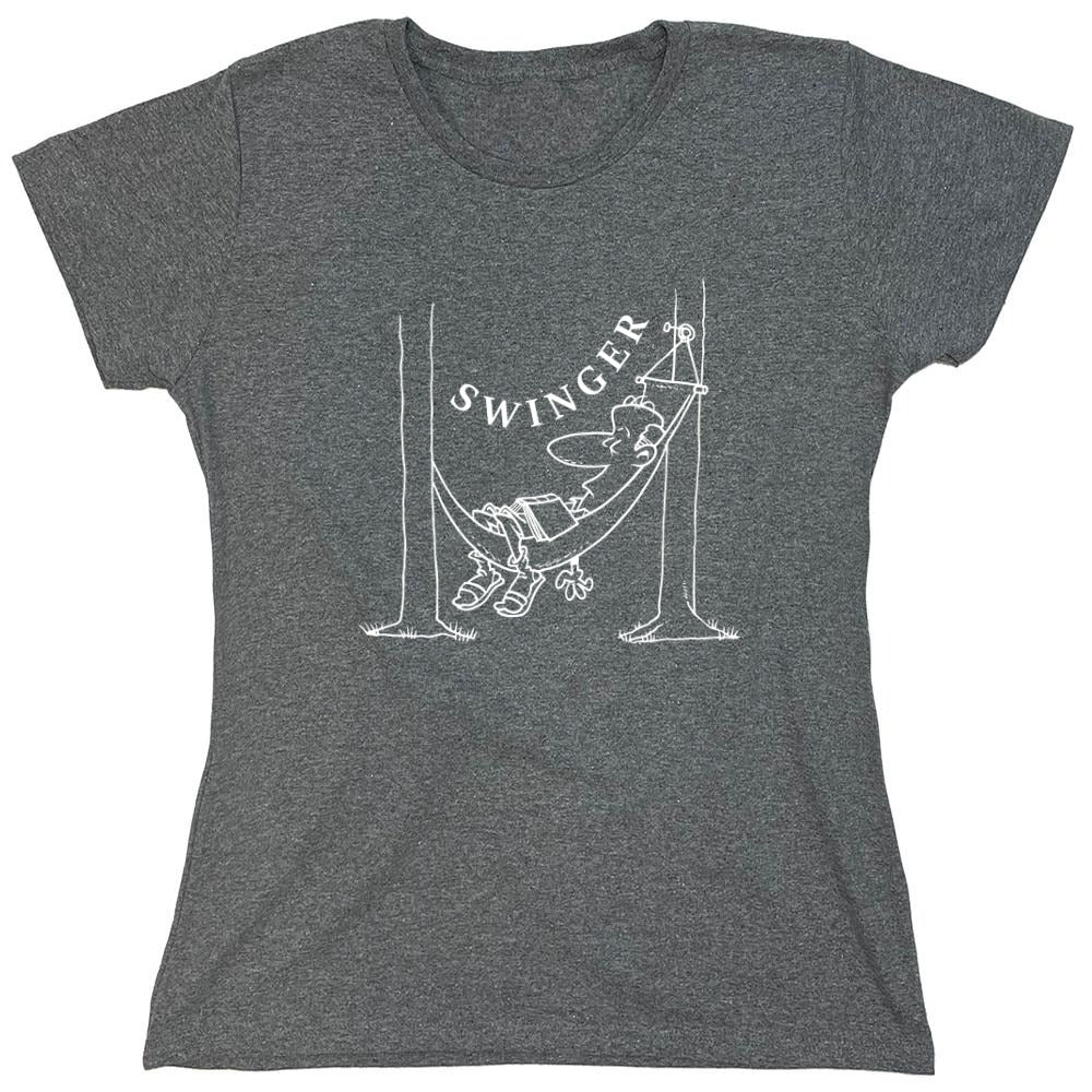 Funny T-Shirts design "Swinger T Shirt - Womens"