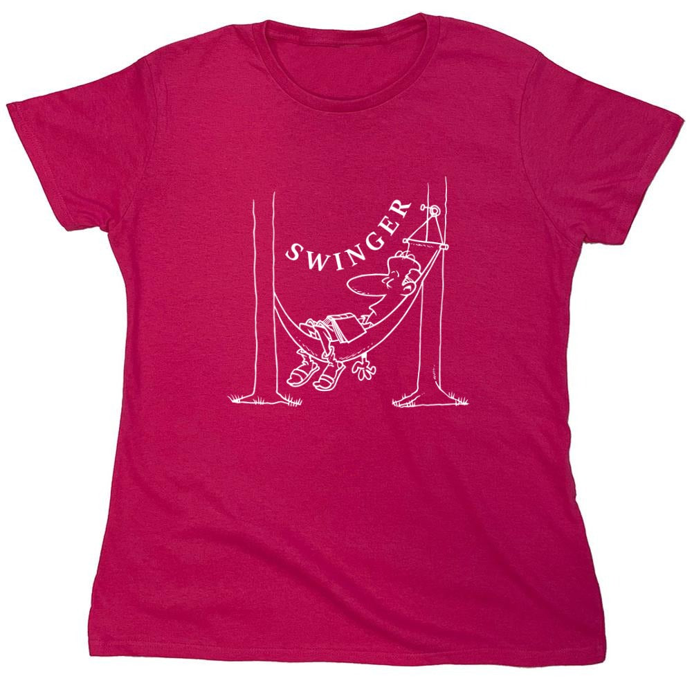 Funny T-Shirts design "Swinger T Shirt - Womens"
