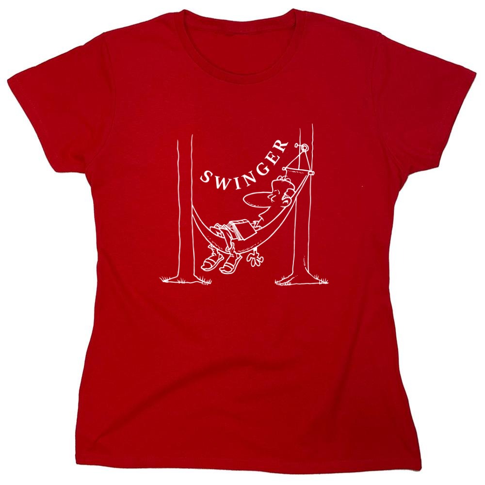 Funny T-Shirts design "Swinger T Shirt - Womens"