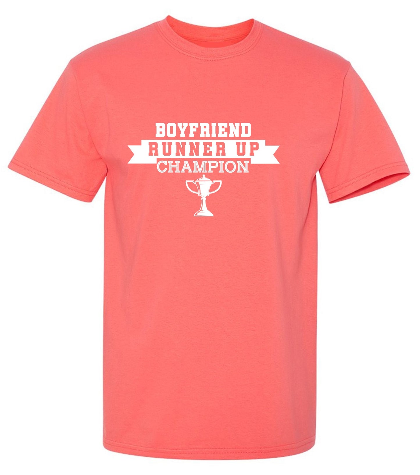 Funny T-Shirts design "Boyfriend Runner Up T-Shirt"