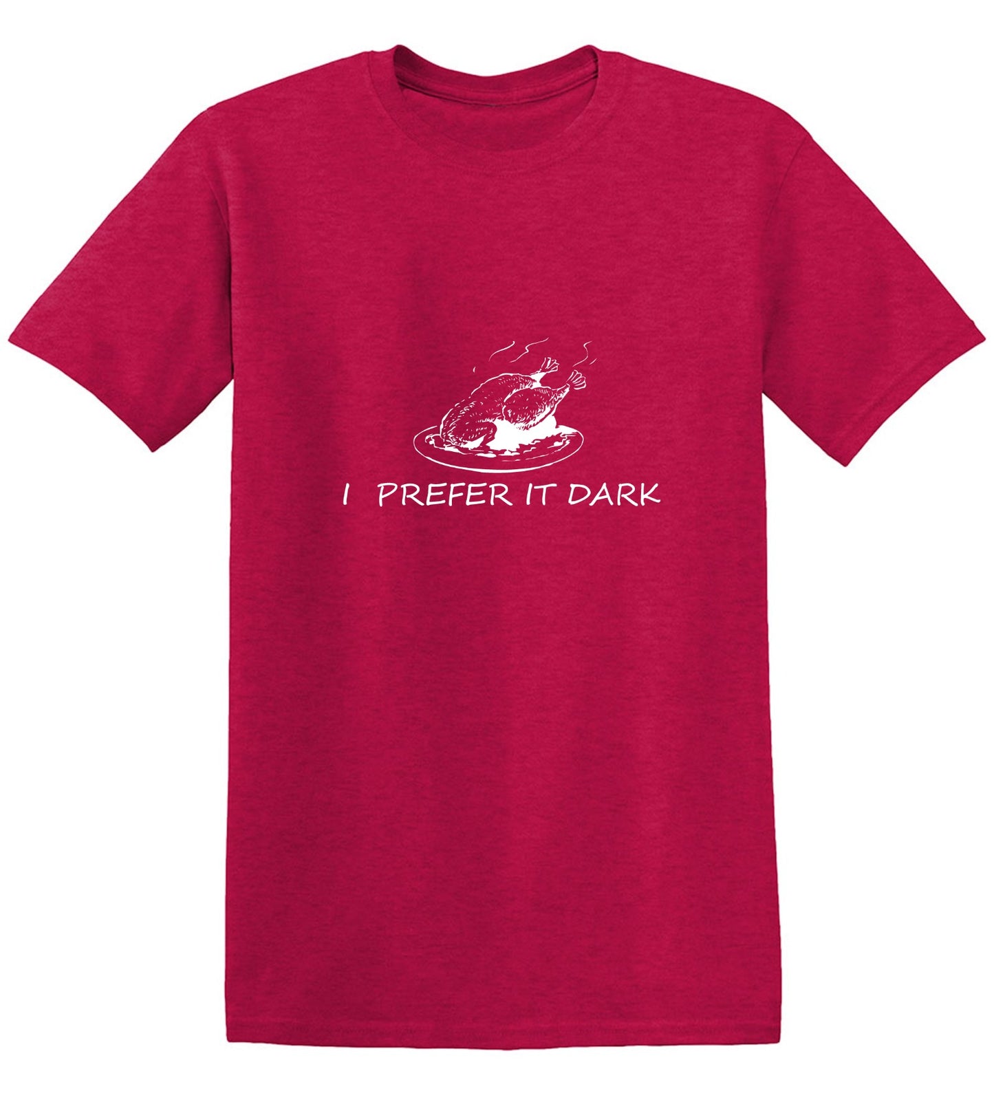 Funny T-Shirts design "I Prefer It Dark T-Shirts - Ring Spun Tee"
