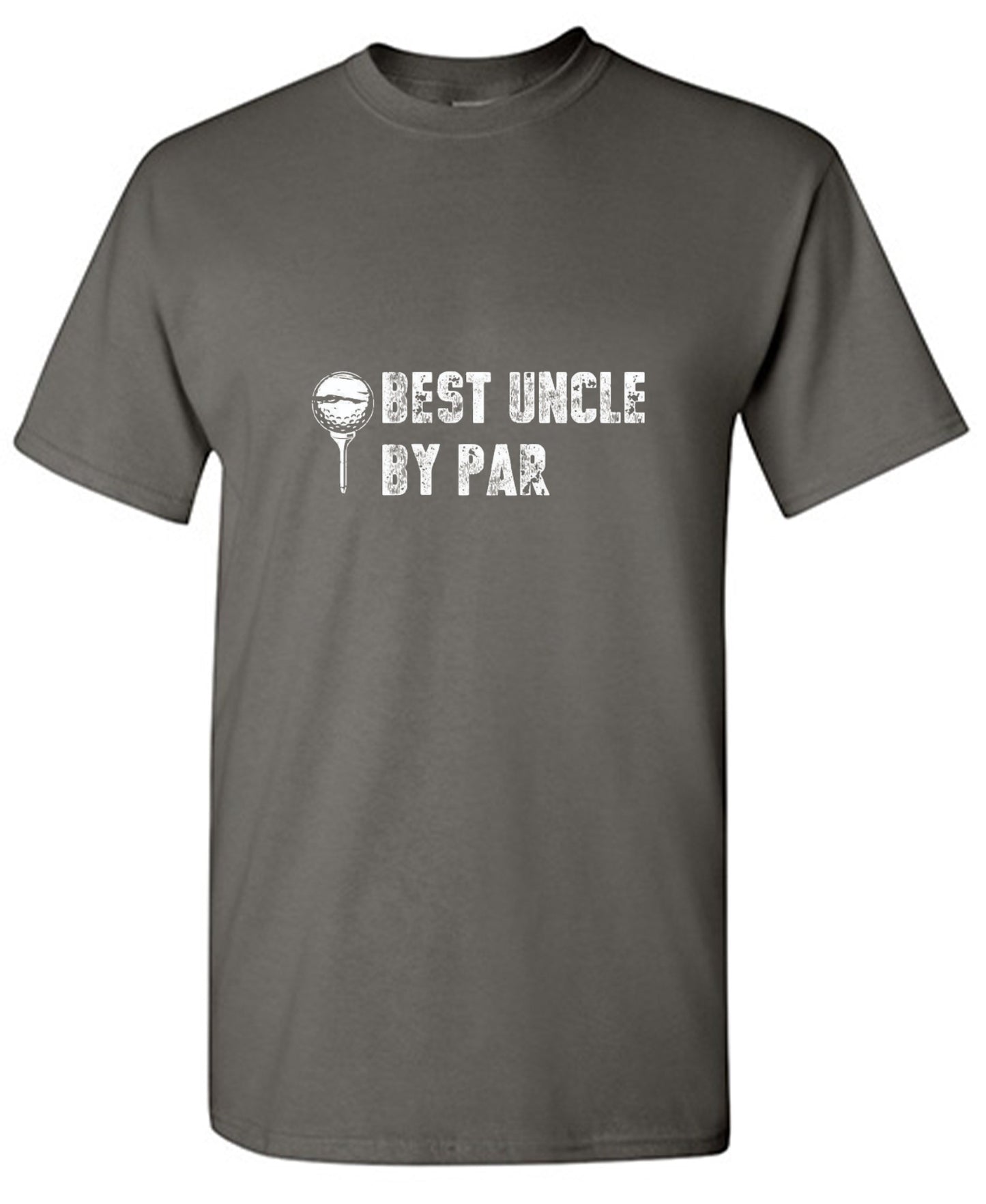Funny T-Shirts design "Best Uncle by Par T-Shirt - Ring Spun Tee"