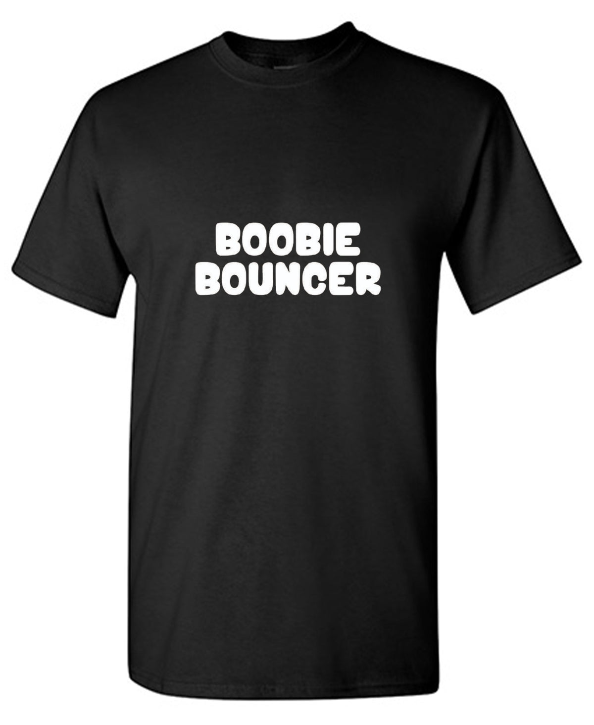 Funny T-Shirts design "Boobie Bouncer Funny Tee"