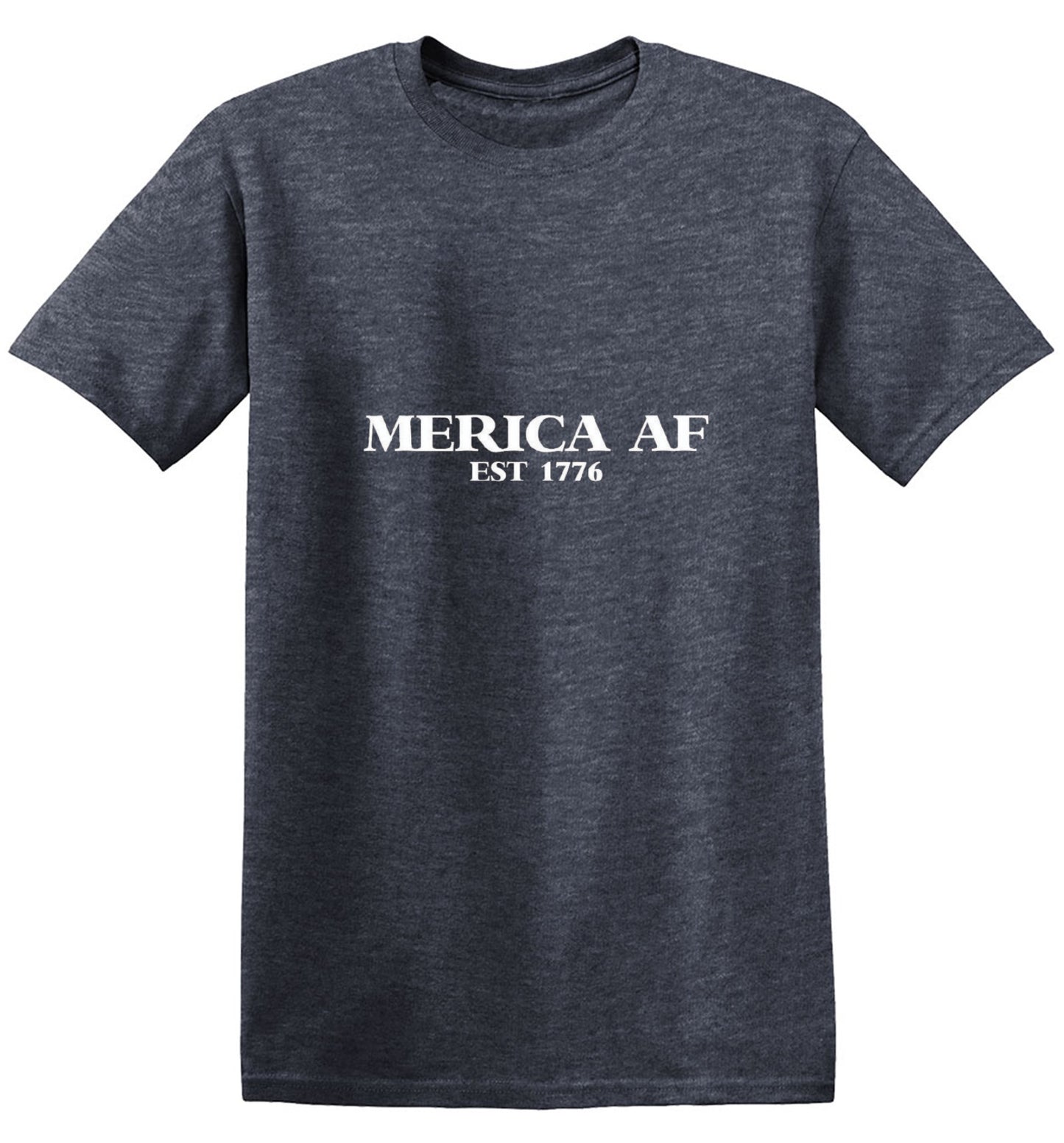 Funny T-Shirts design "Merica AF 1776 Est - Shirt for Fourth of July"