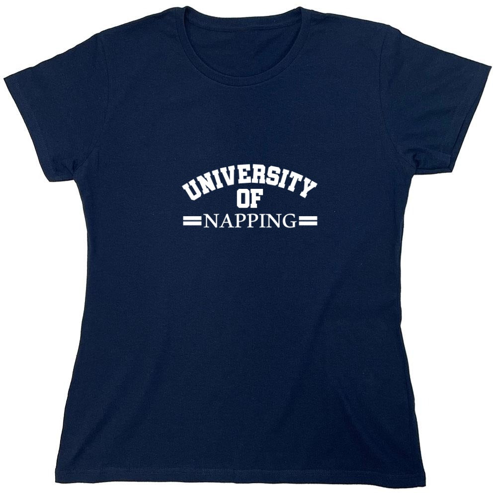 Funny T-Shirts design "University of Napping T-Shirt"
