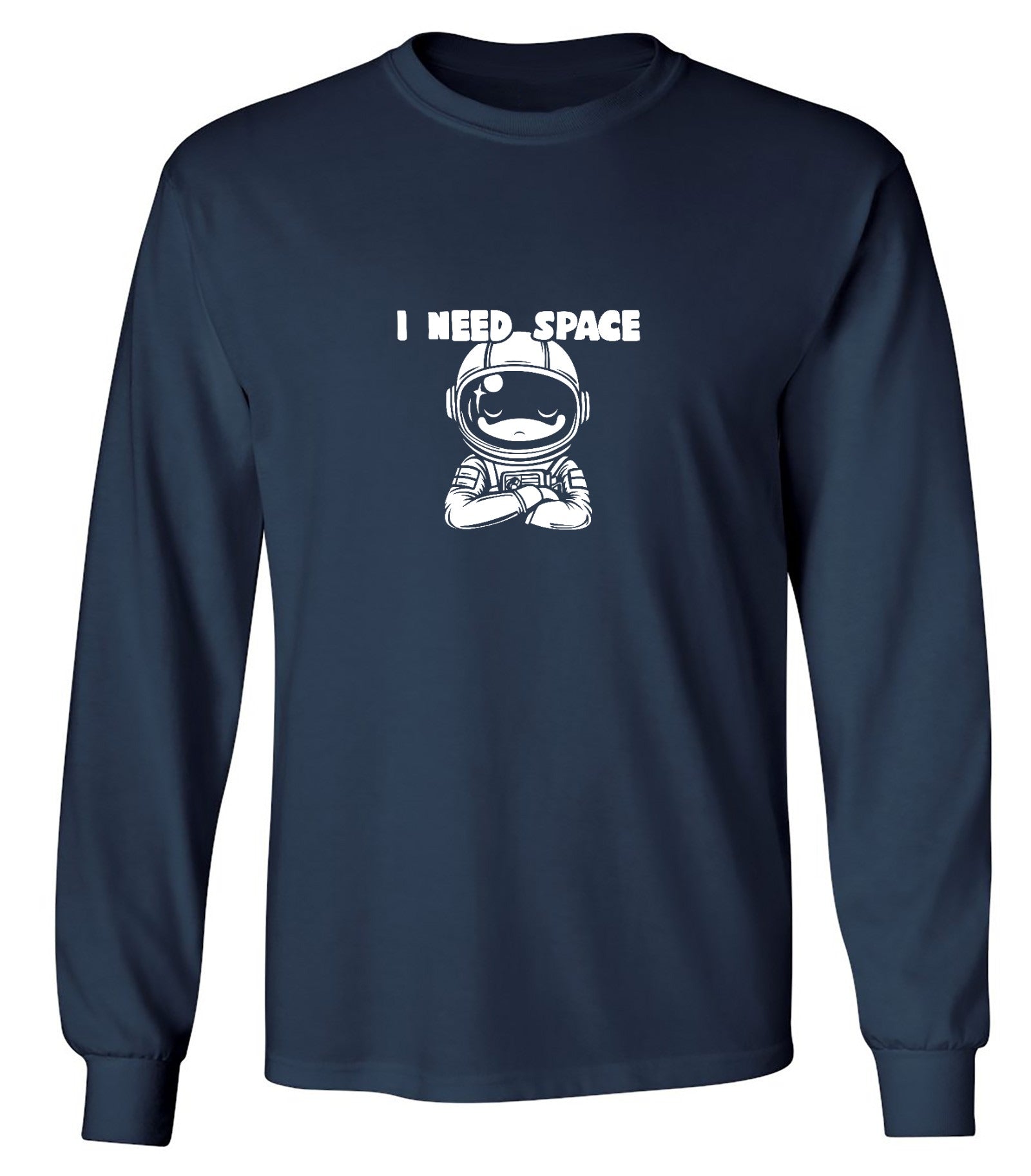 Funny T-Shirts design "I Need Space T-Shirt - Long Sleeve"