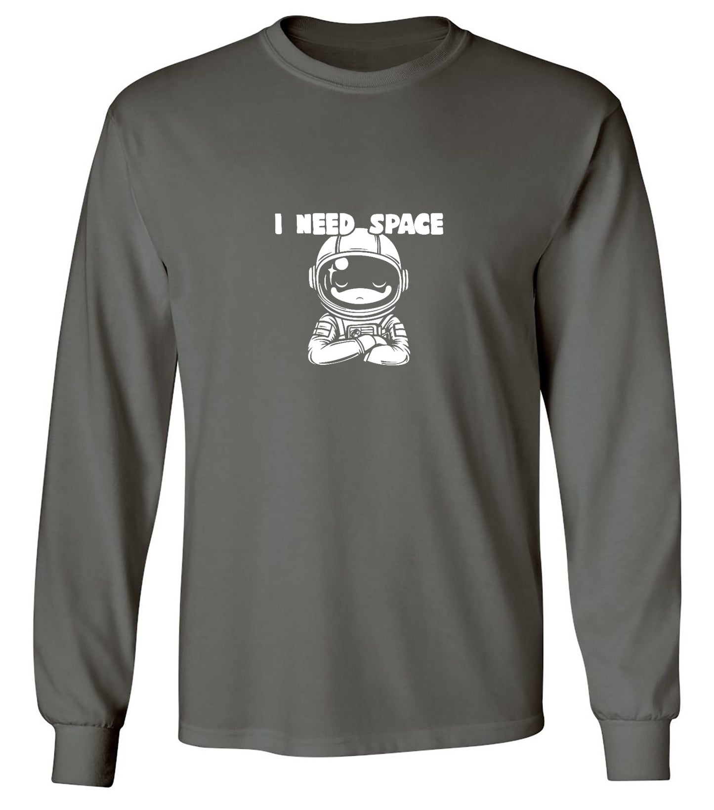 Funny T-Shirts design "I Need Space T-Shirt - Long Sleeve"