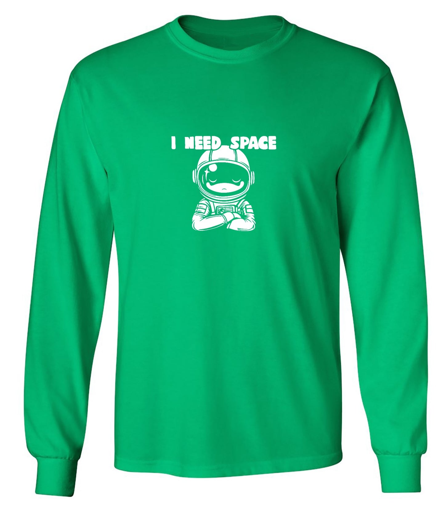 Funny T-Shirts design "I Need Space T-Shirt - Long Sleeve"