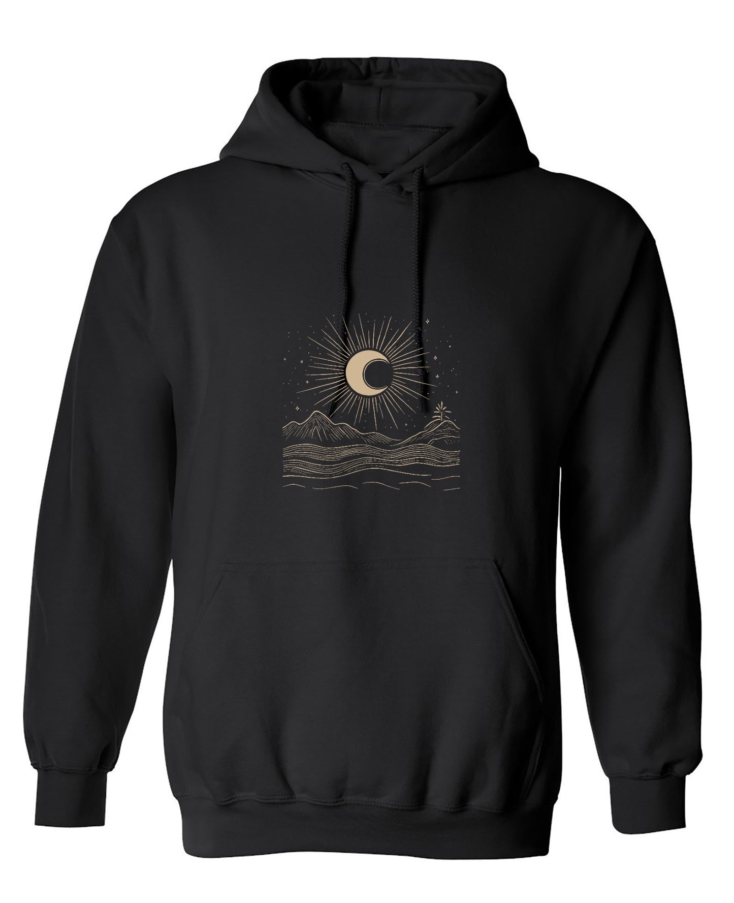 Funny T-Shirts design "Moon Art Graphic T-Shirt - Hoodie"