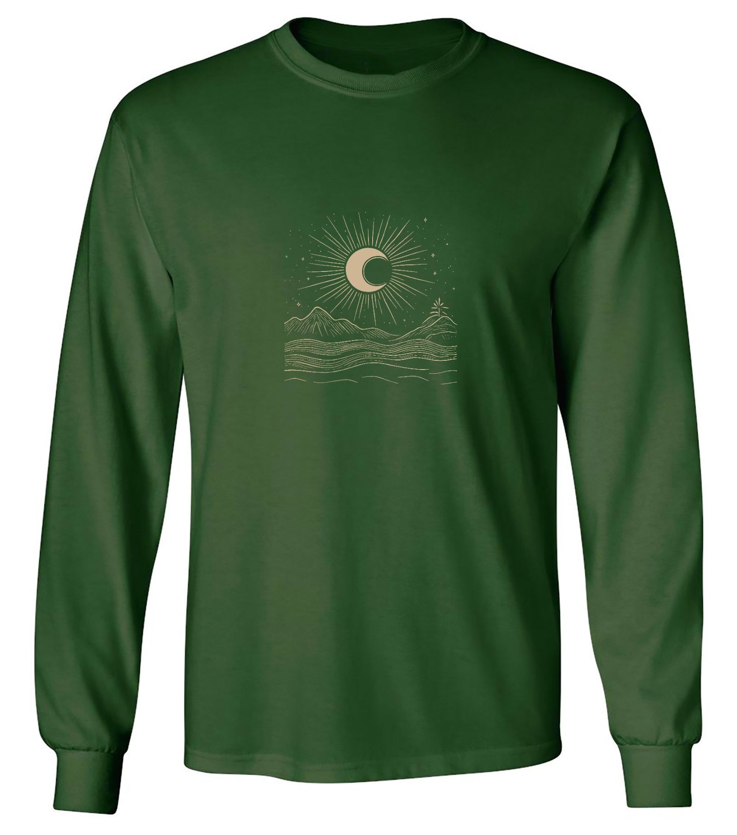 Funny T-Shirts design "Moon Art Graphic T-Shirt"