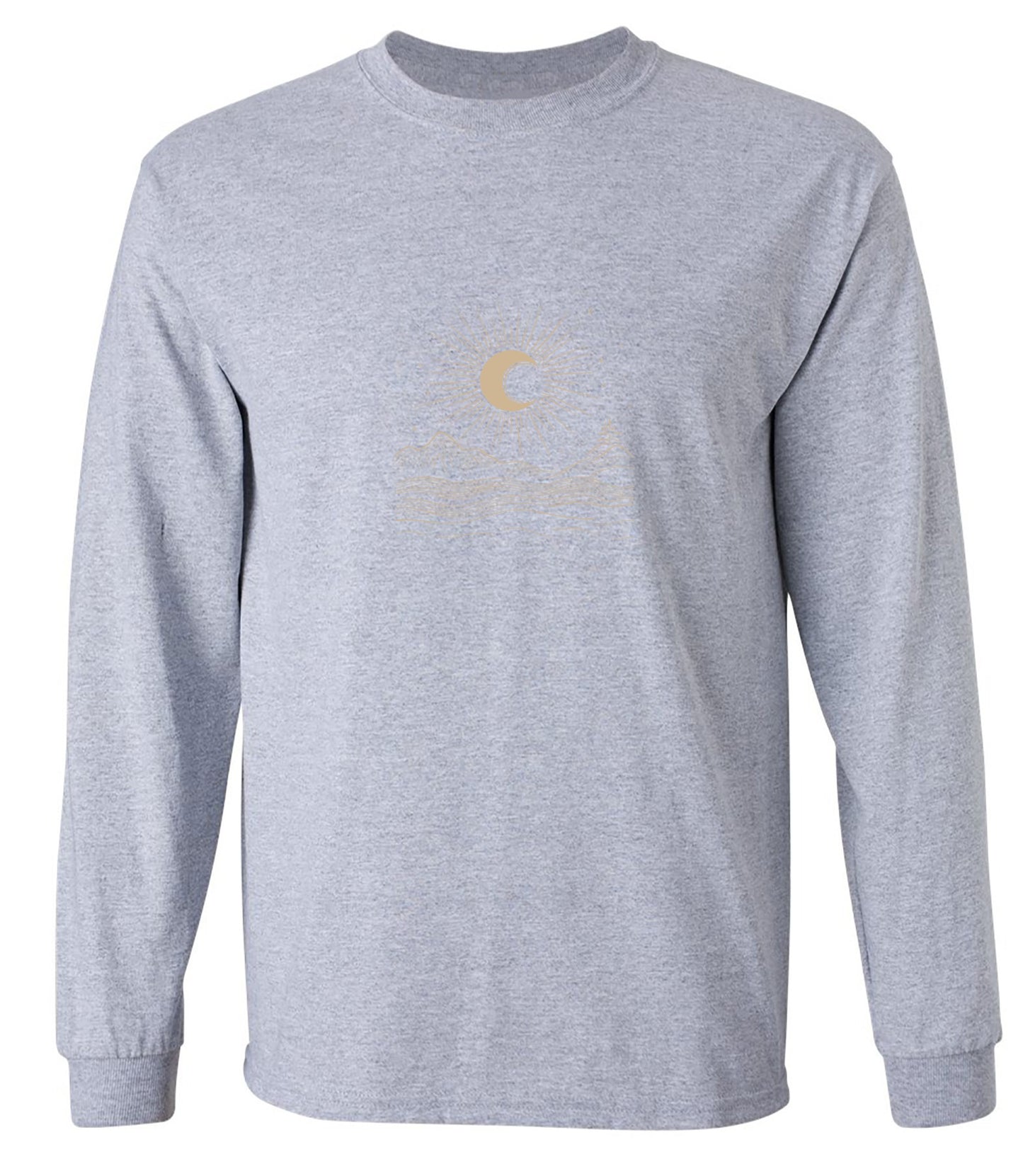 Funny T-Shirts design "Moon Art Graphic T-Shirt"