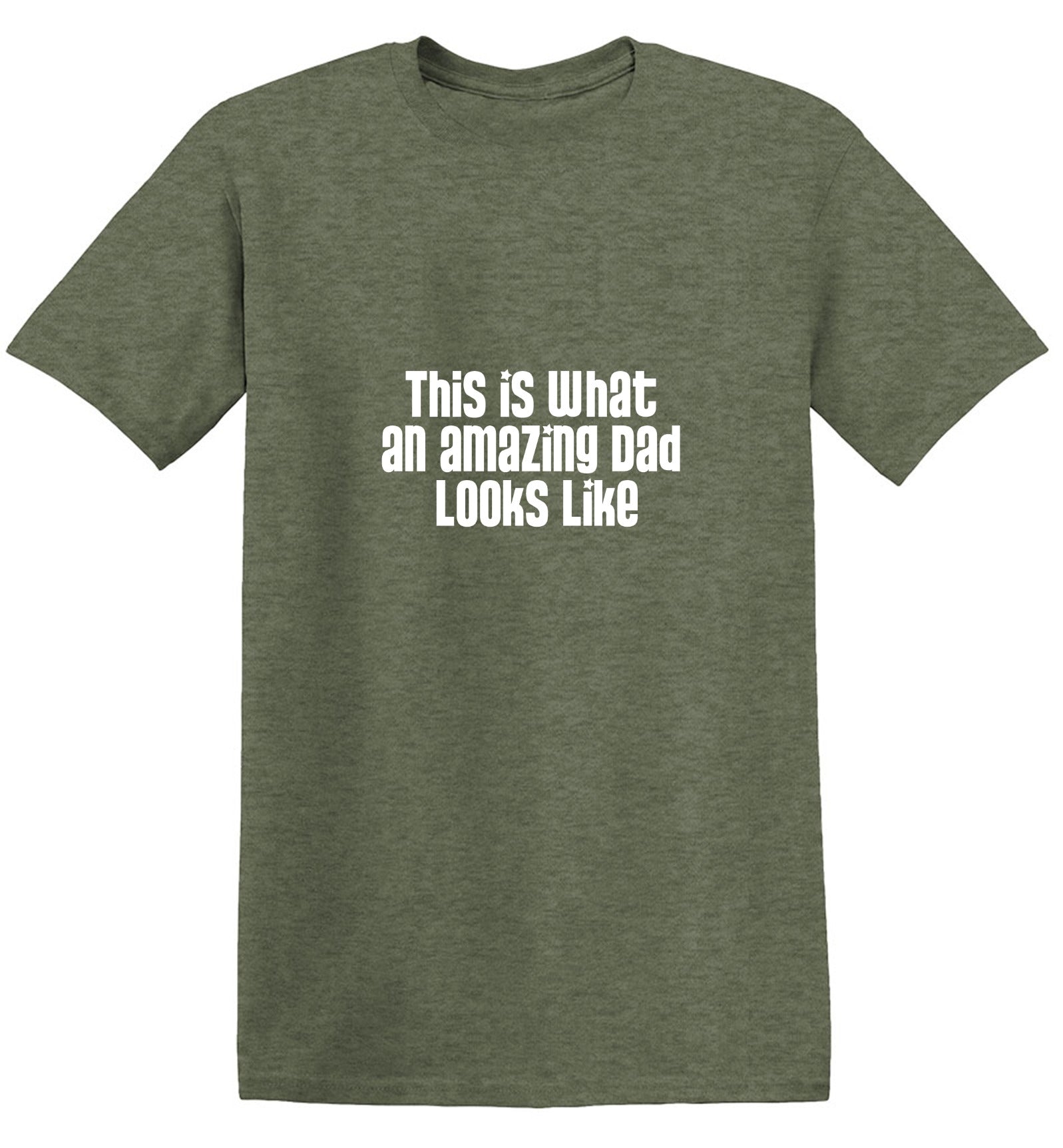 Funny T-Shirts design "This Is What An Amazing Dad Looks Like T-Shirt"