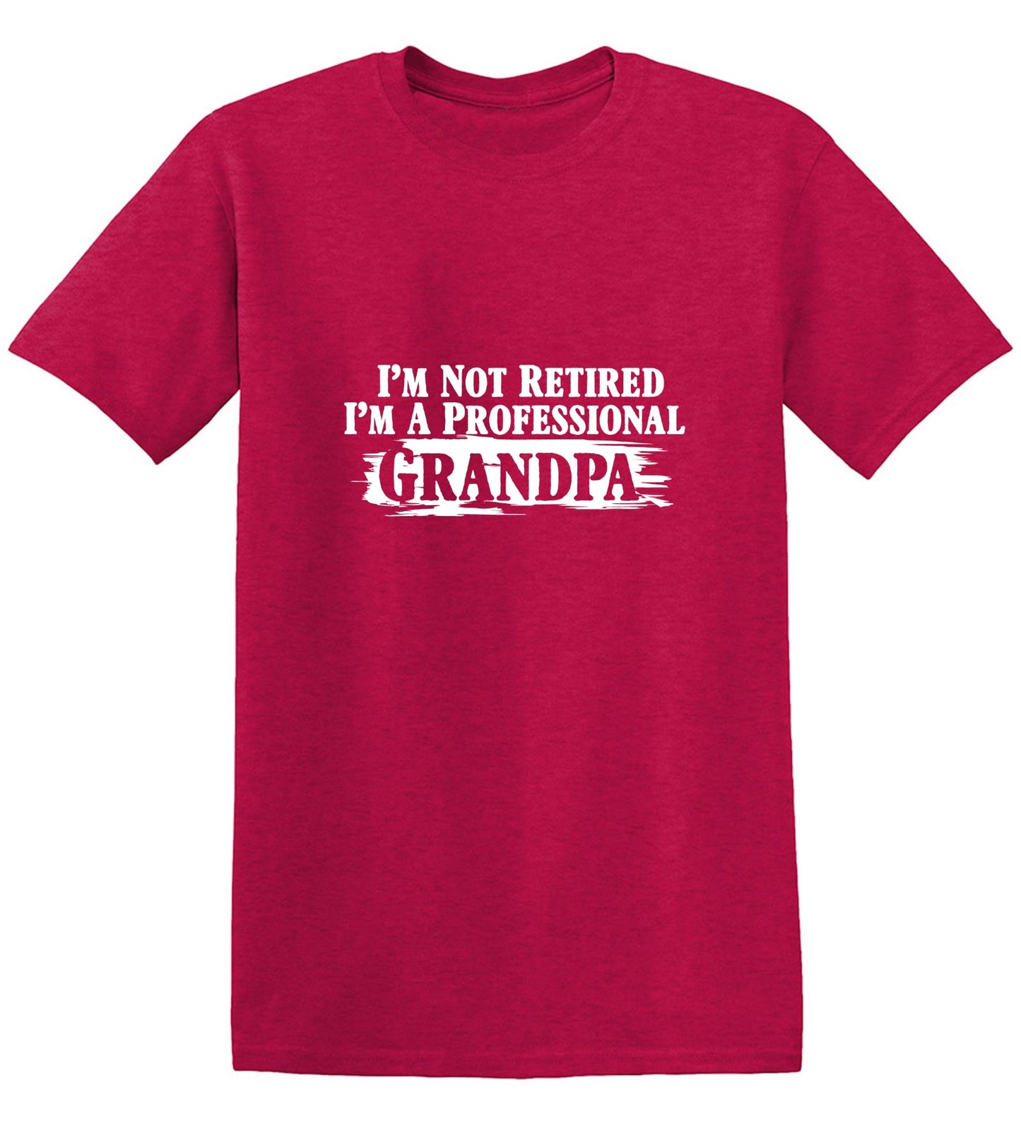 Funny T-Shirts design "I'm Not Retired I'm a Professional Grandpa T-Shirt"