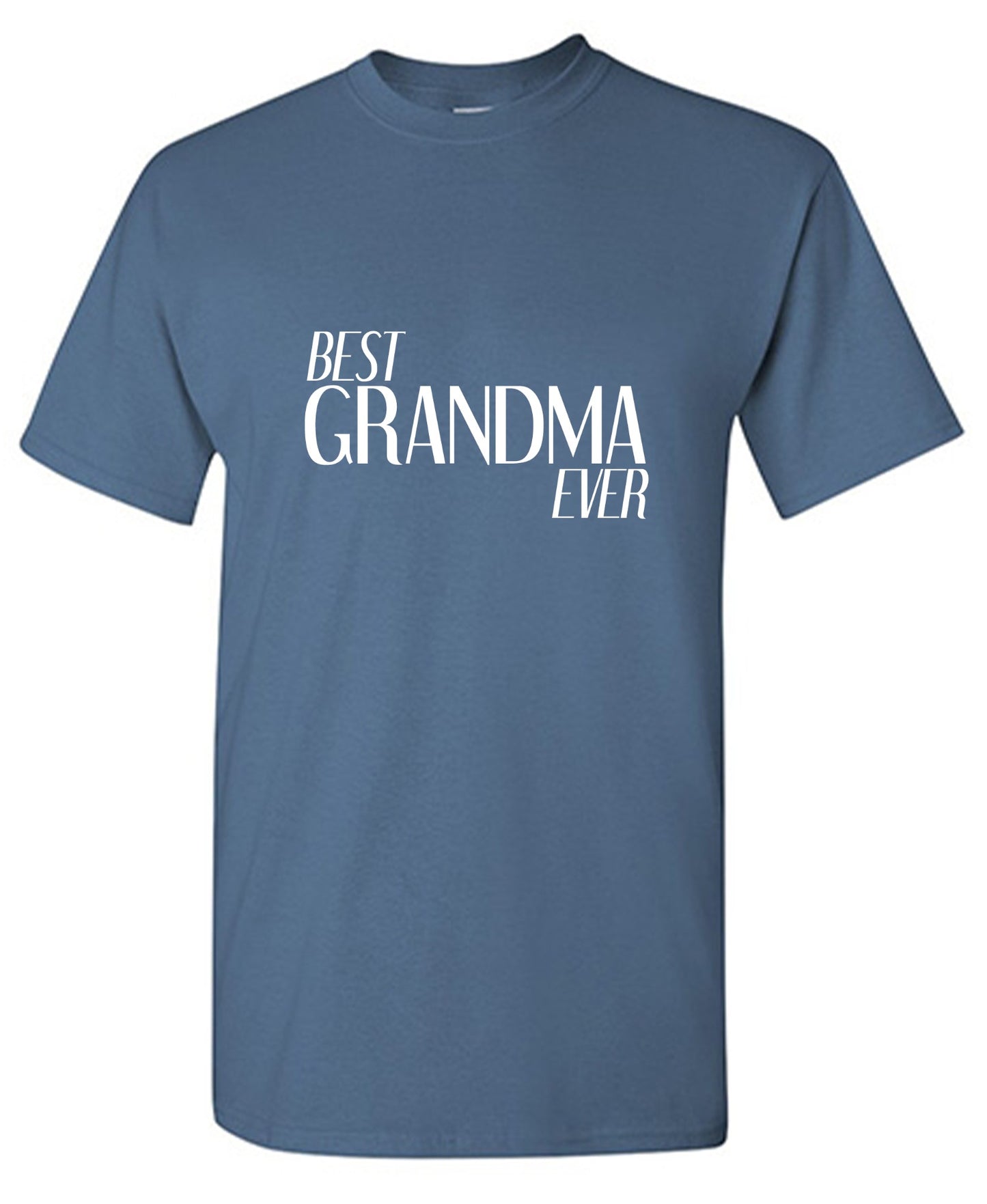 Funny T-Shirts design "Best Grandmother Ever T-Shirt - Ring Spun Tee"