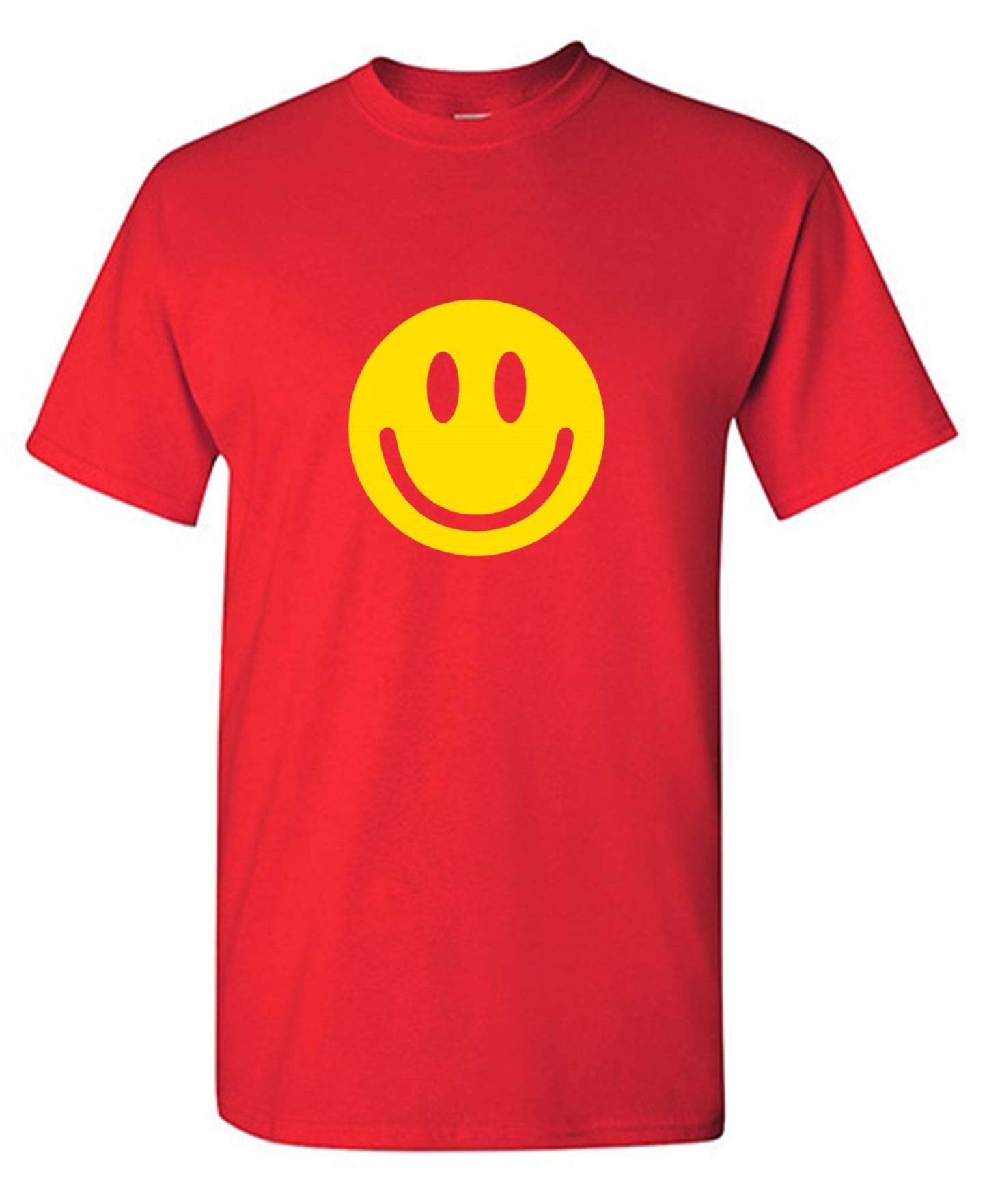 Funny T-Shirts design "Smile Face"