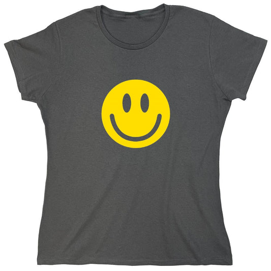 Funny T-Shirts design "Smile Face - Womens"